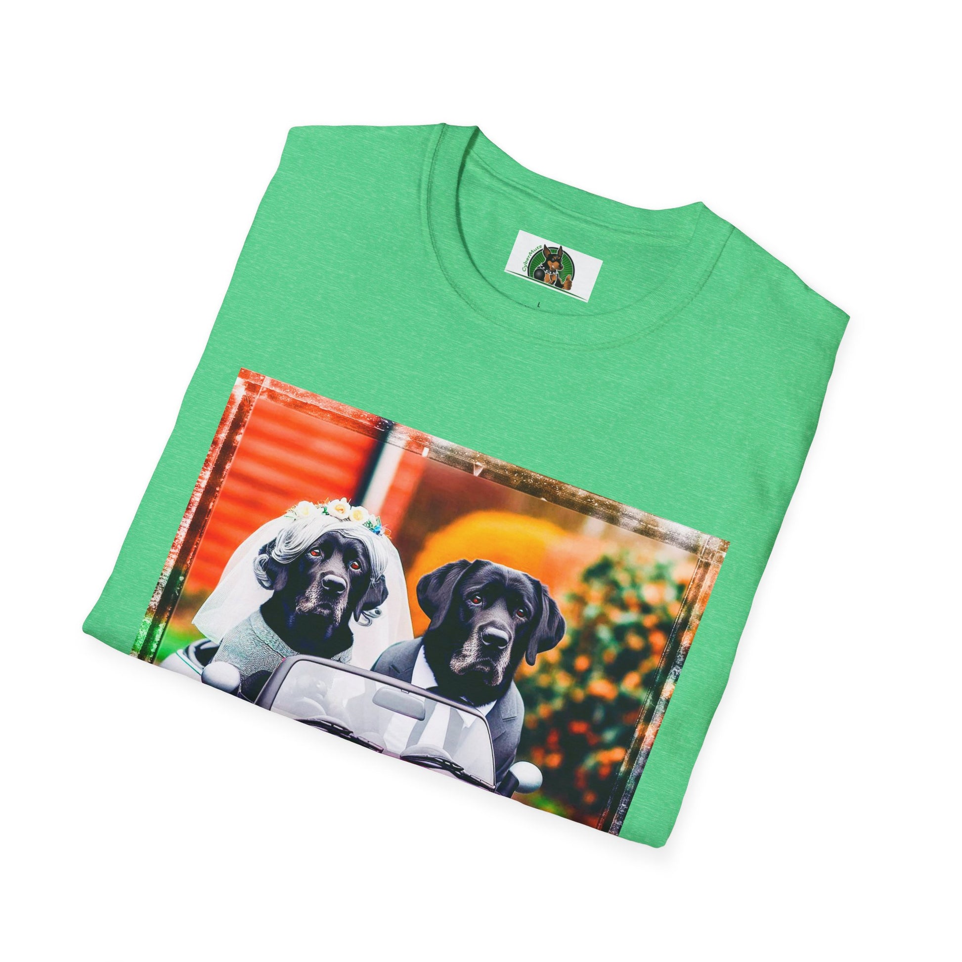 Wacky Labrador Retriever T-Shirt Printify   