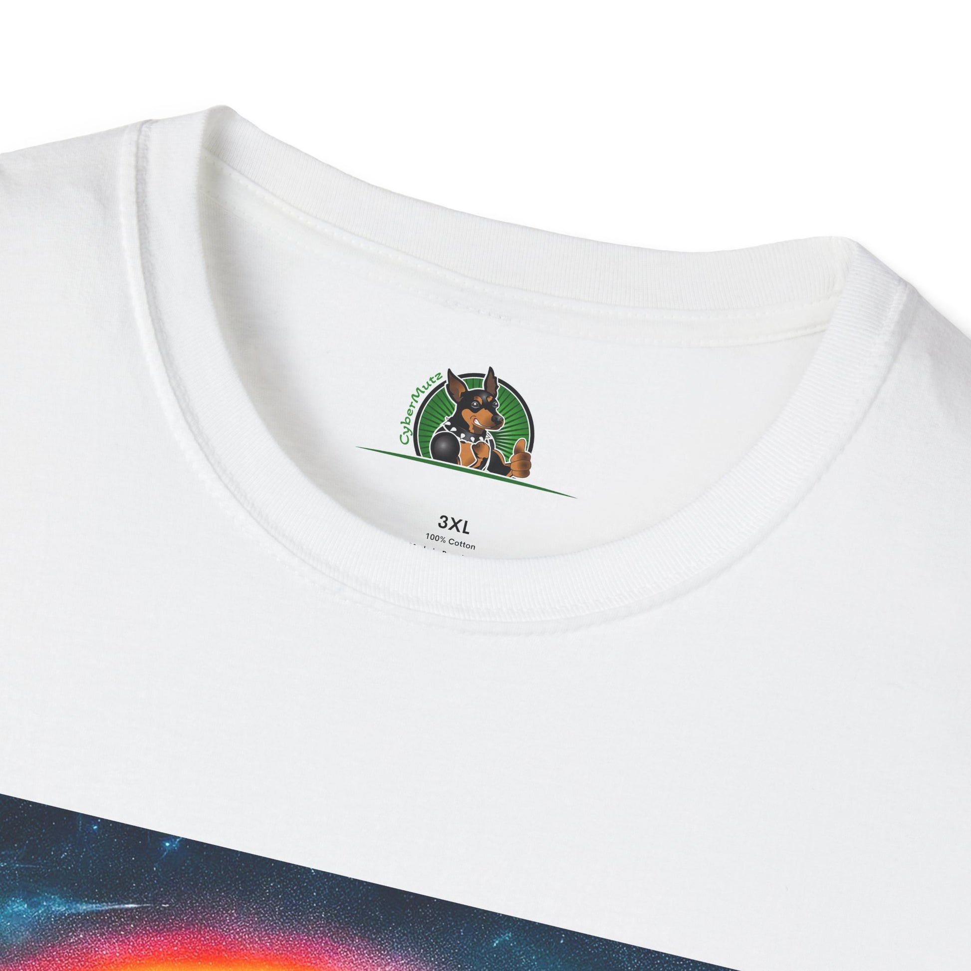 Jack Russell Moonlit Rainbow Bridge T-Shirt Printify