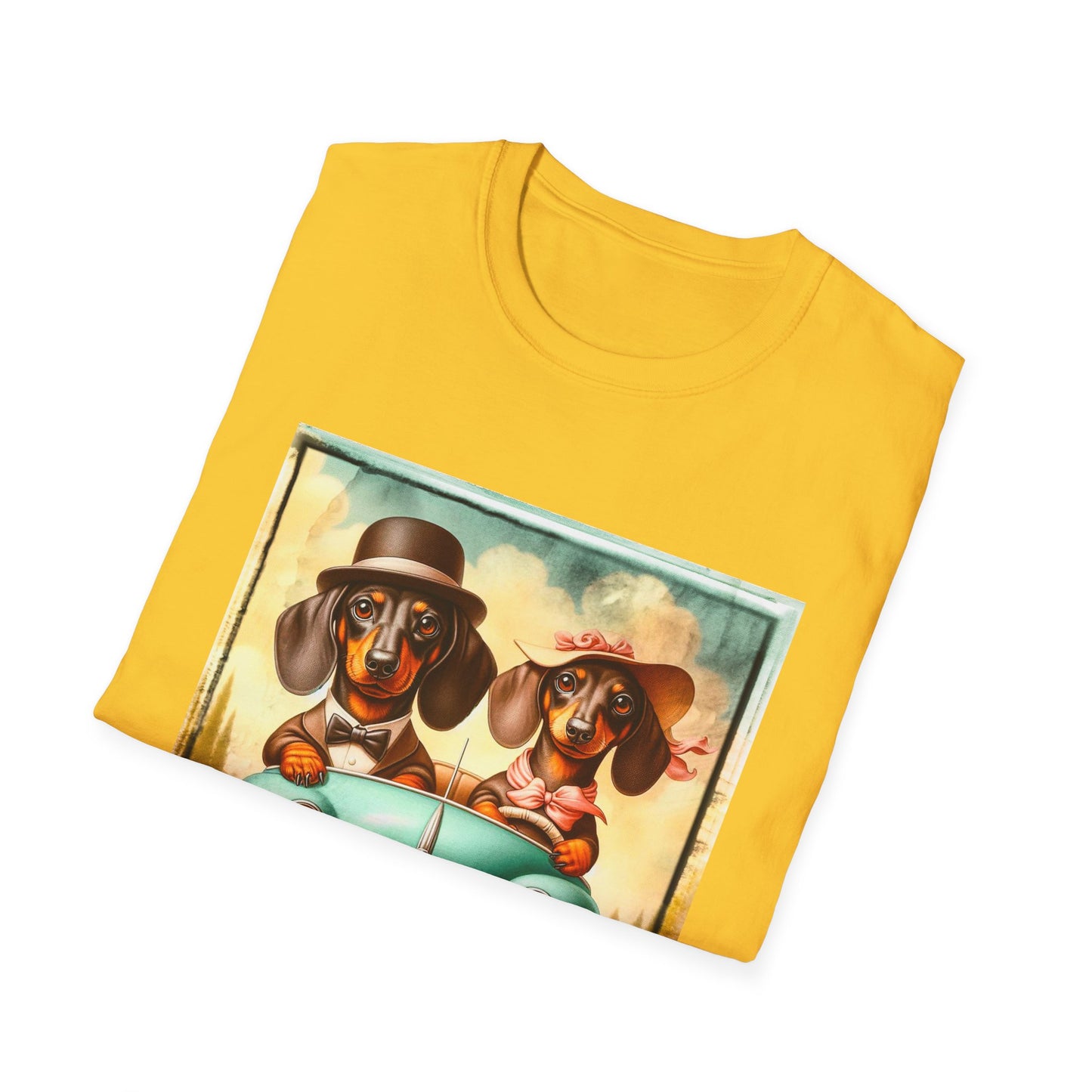 Wacky Dachshund T-Shirt Printify   