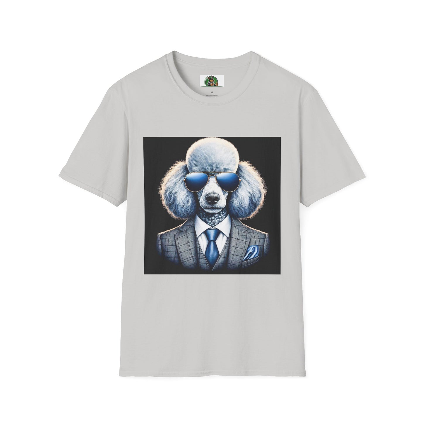 Poodle T-Shirt Printify S Ice Grey