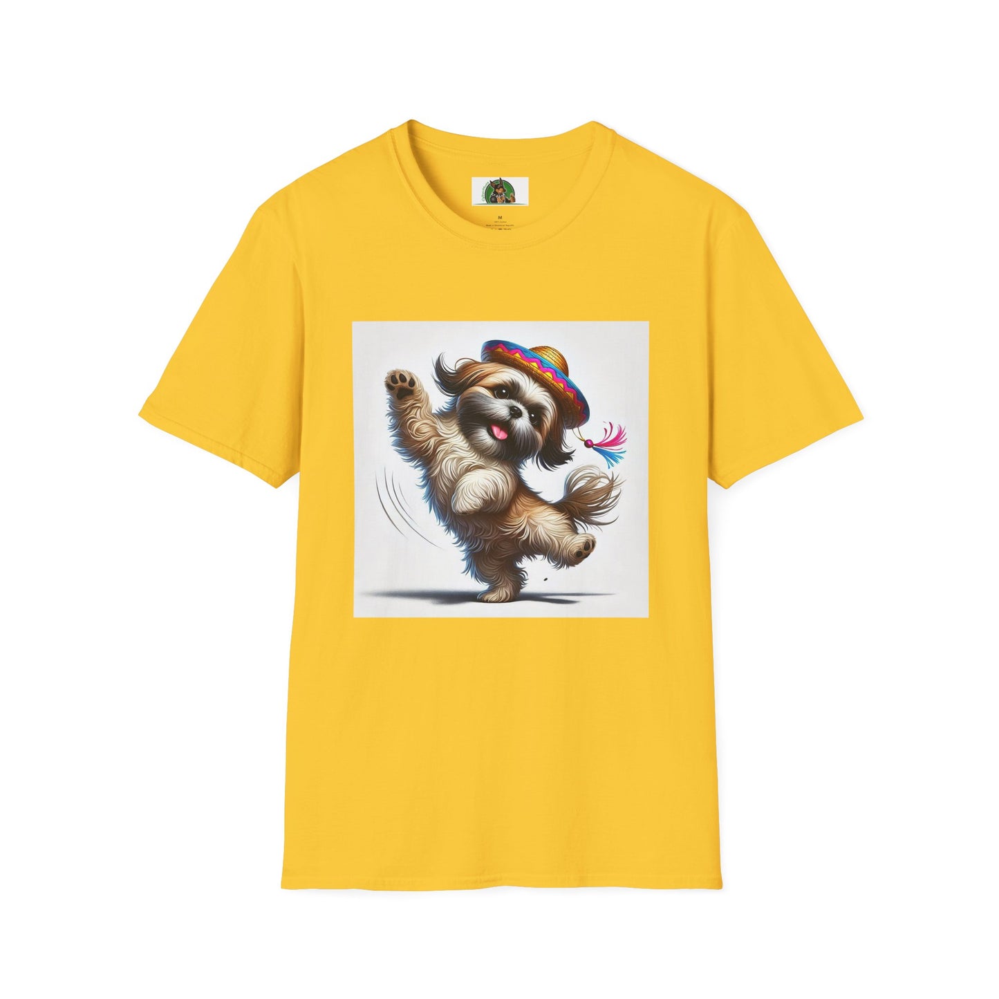 Dancing Shih Tzu T-Shirt T-Shirt Printify S Daisy