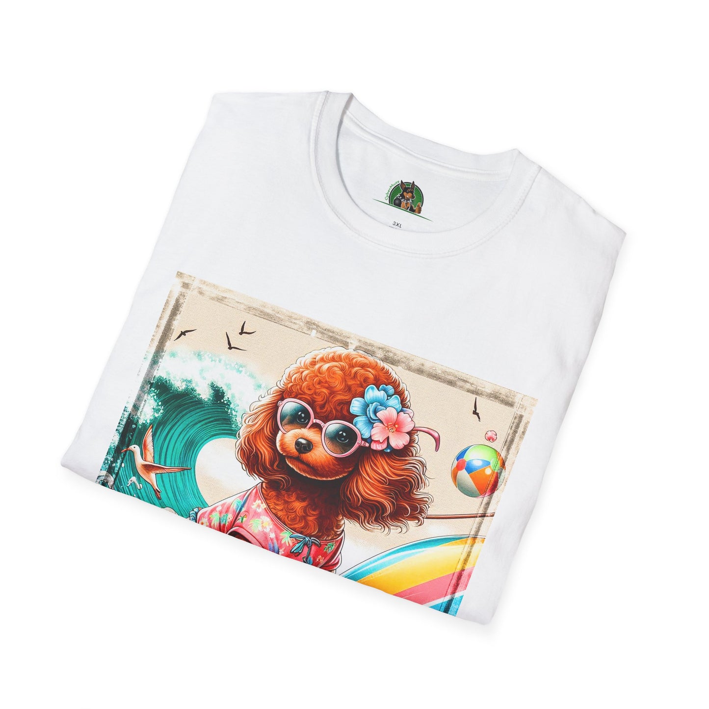 Poodle T-Shirt Printify