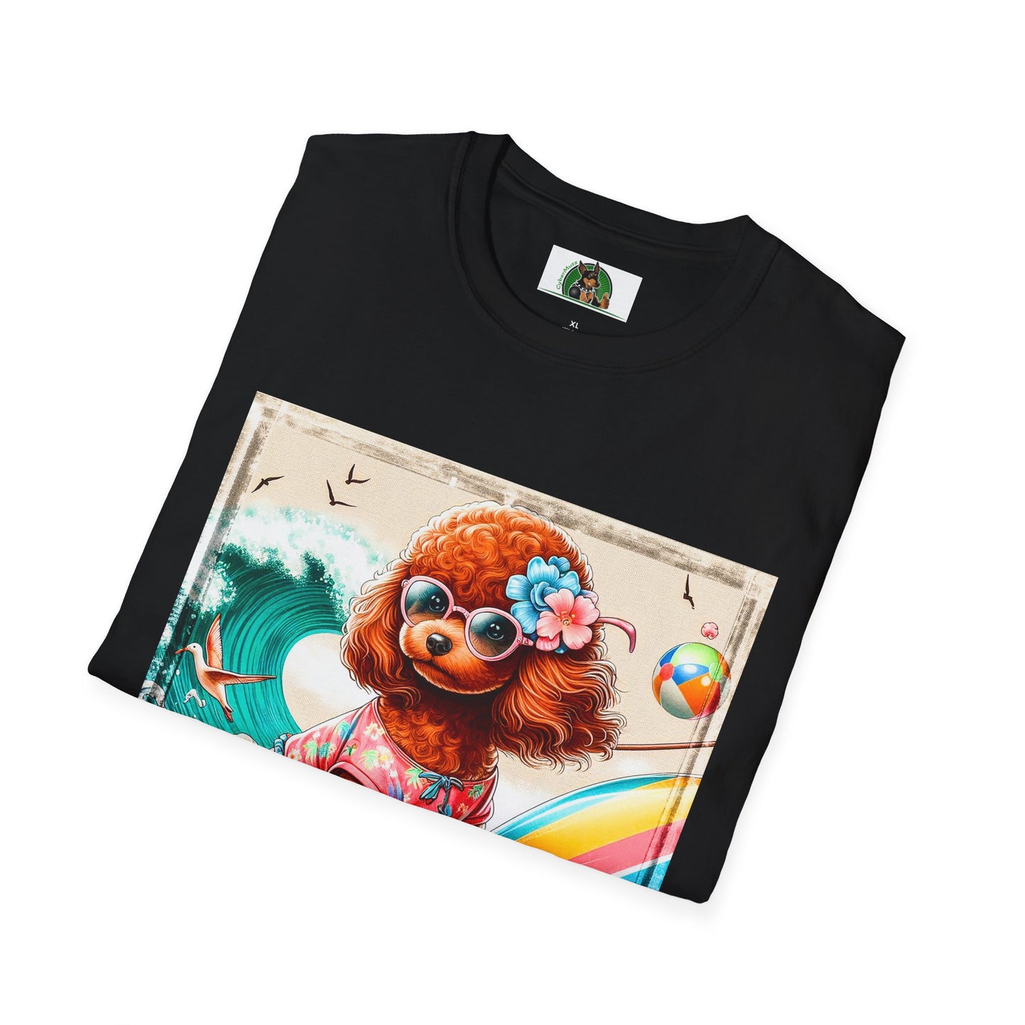 Poodle T-Shirt Printify