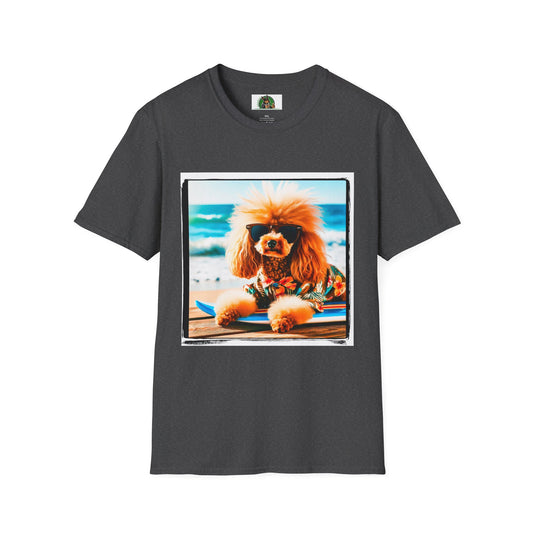 Poodle T-Shirt Printify XS Dark Heather