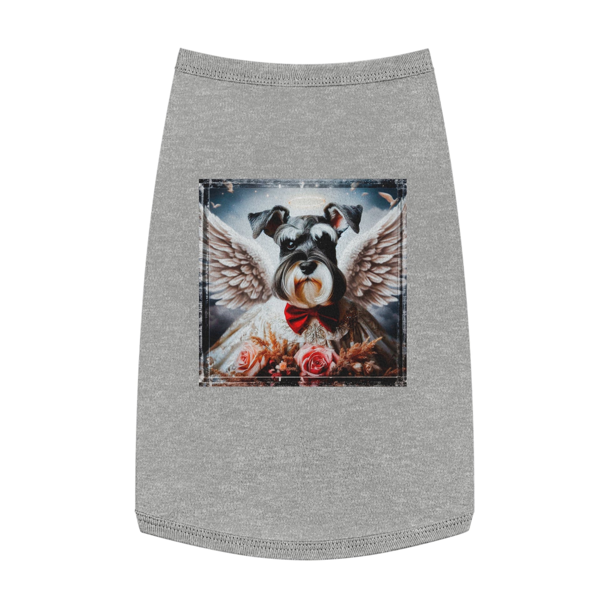 Pet Tank Top Miniature Schnauzer Pets Printify   