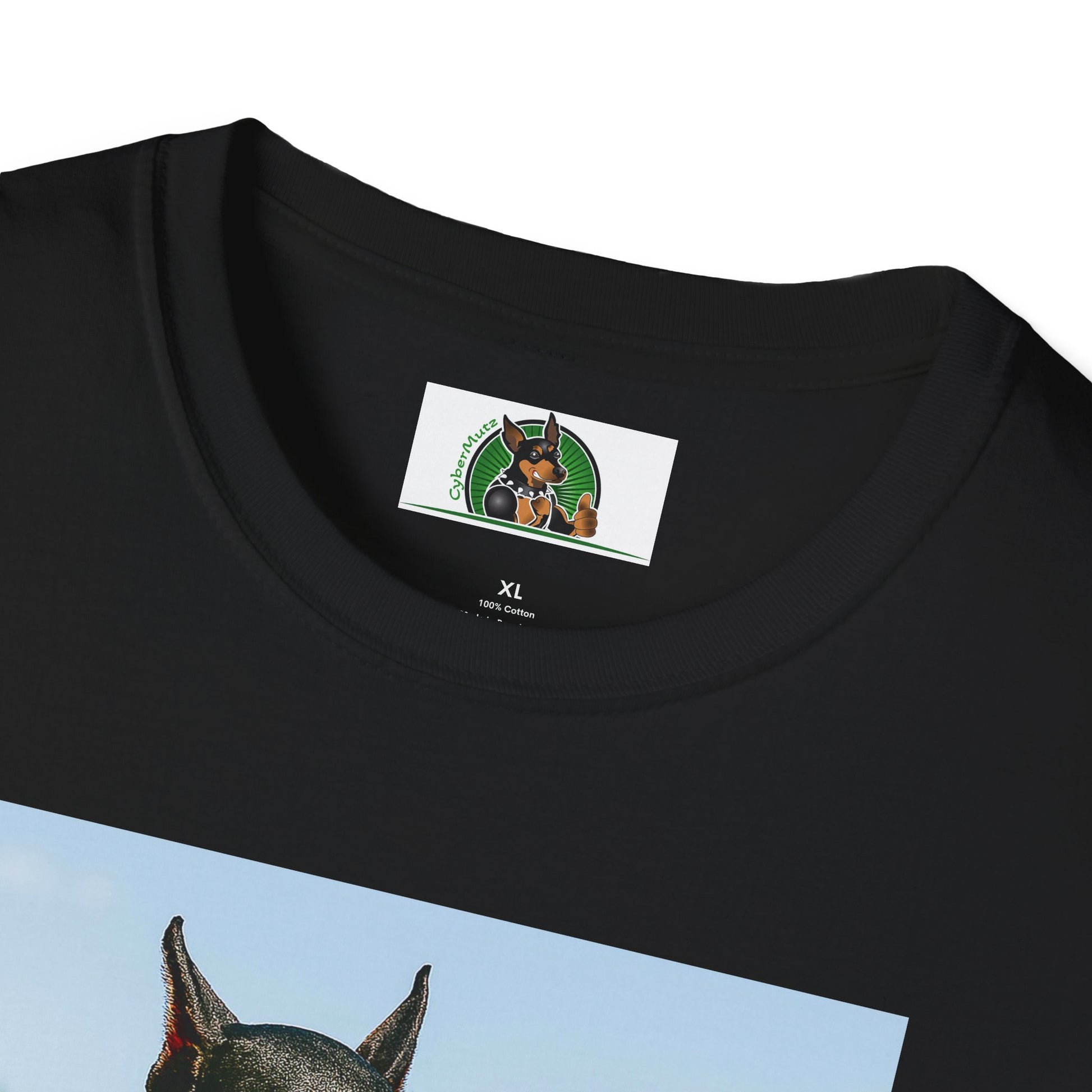 Soccer Doberman Sports T-Shirt T-Shirt Printify