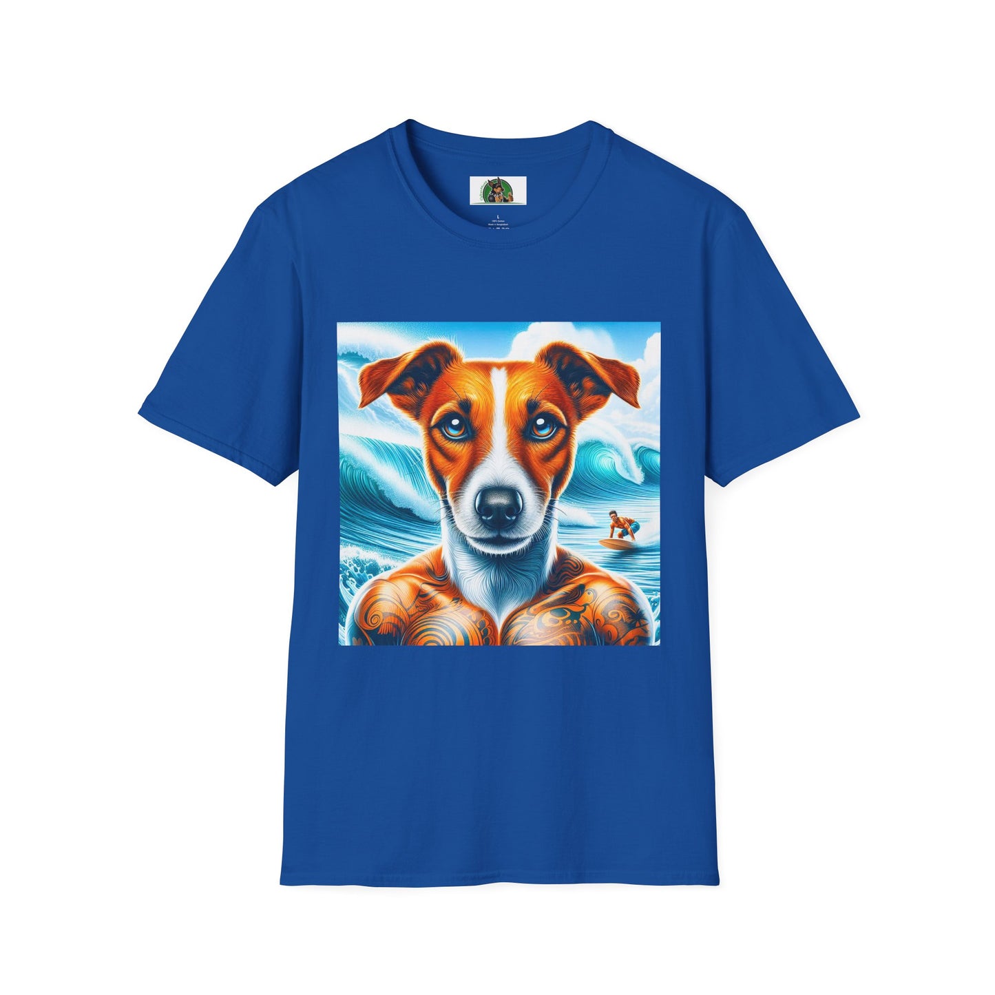 Jack Russell Buffed Out T-Shirt Printify S Royal