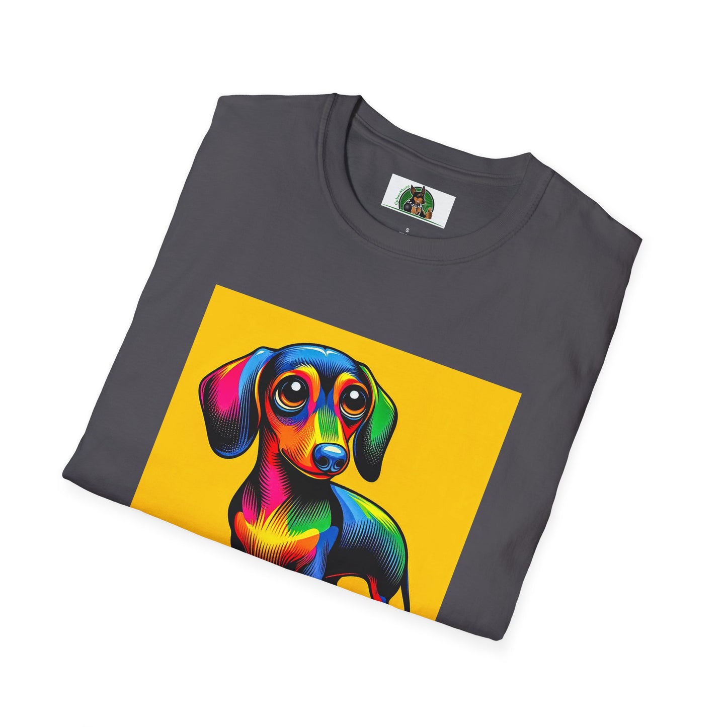 Dachshund big eyes t shirt T-Shirt Printify