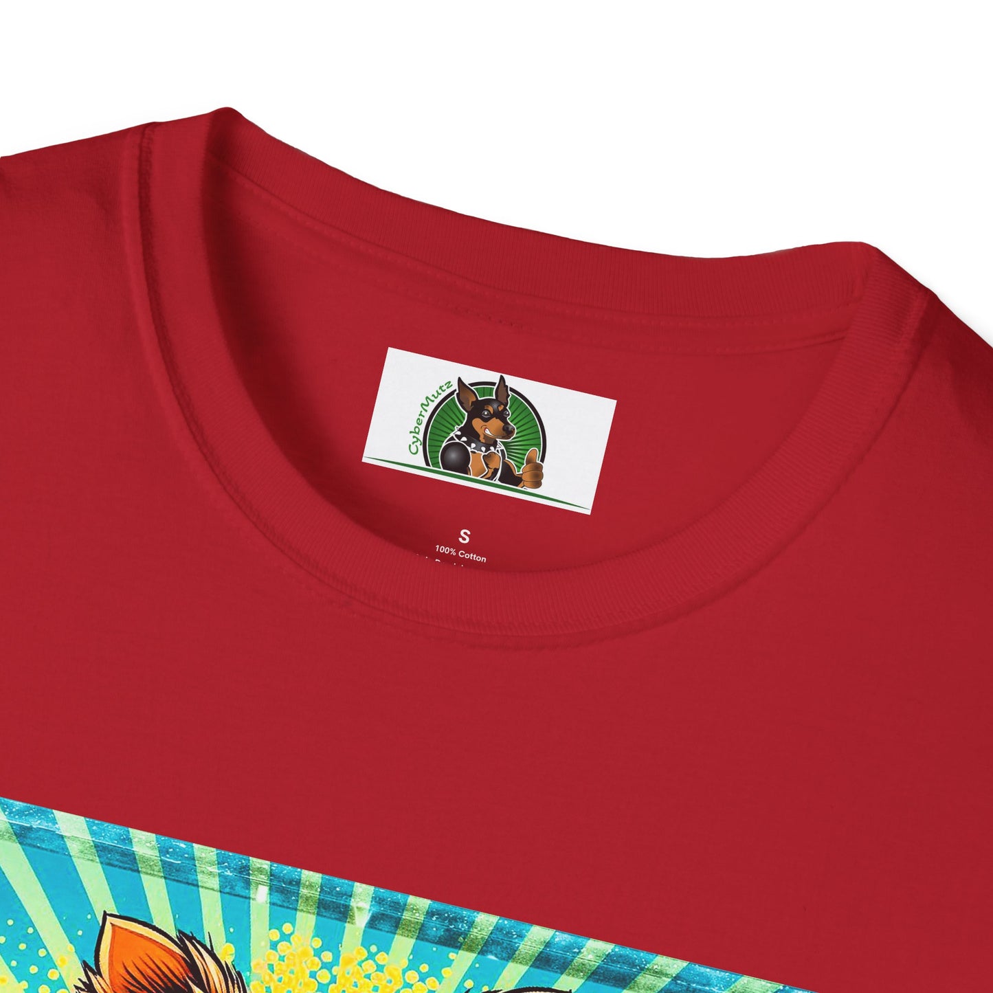 Yorkie pop art cutie shirt
