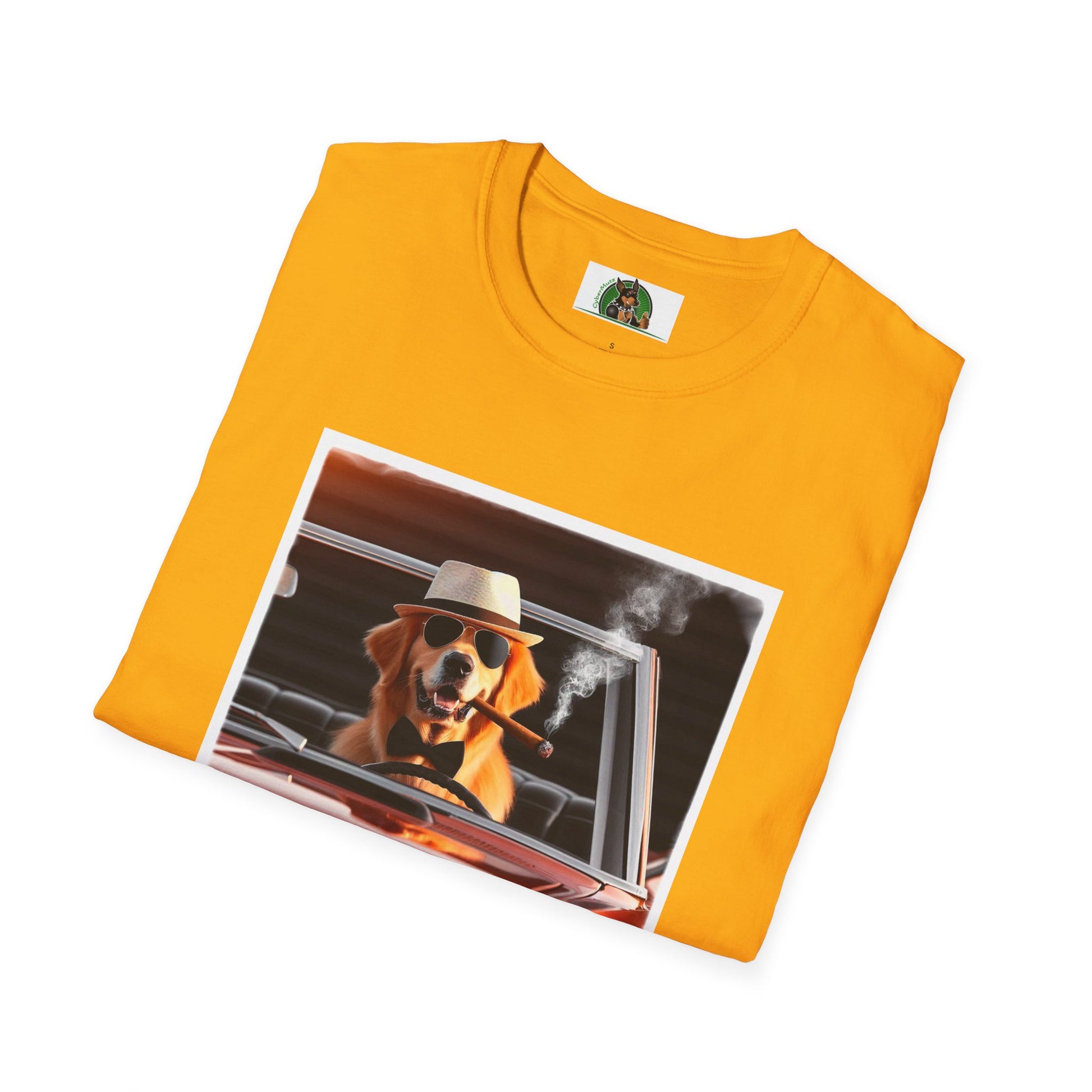 Golden Retriever T-Shirt Printify   