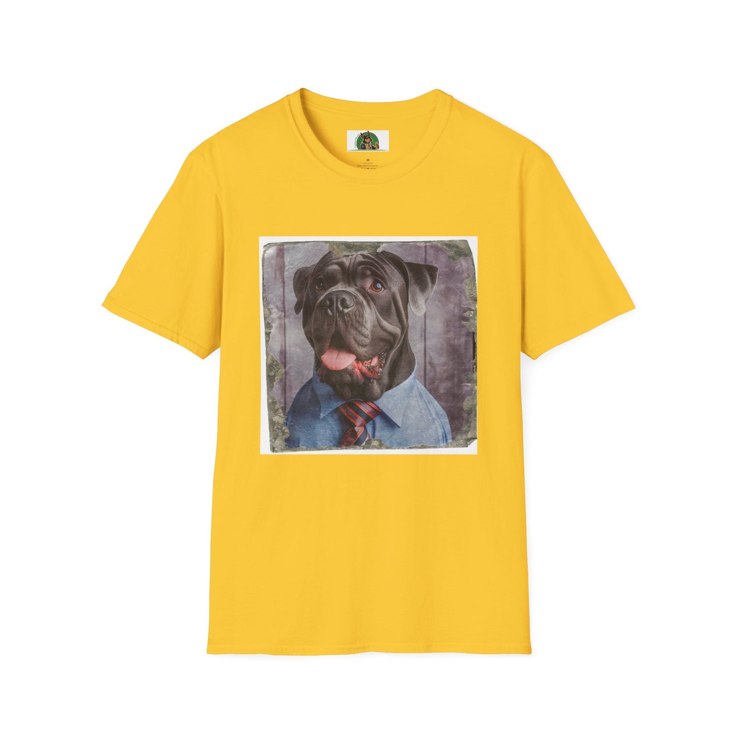 Cane Corso Wearing Suit And Tie TShirt T-Shirt Printify S Daisy