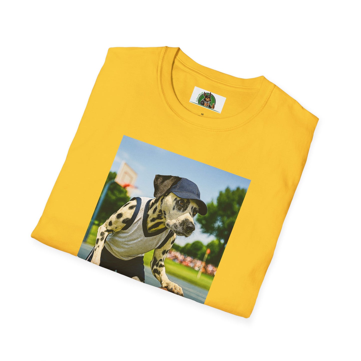 Basketball Dalmatian Unisex T-Shirt