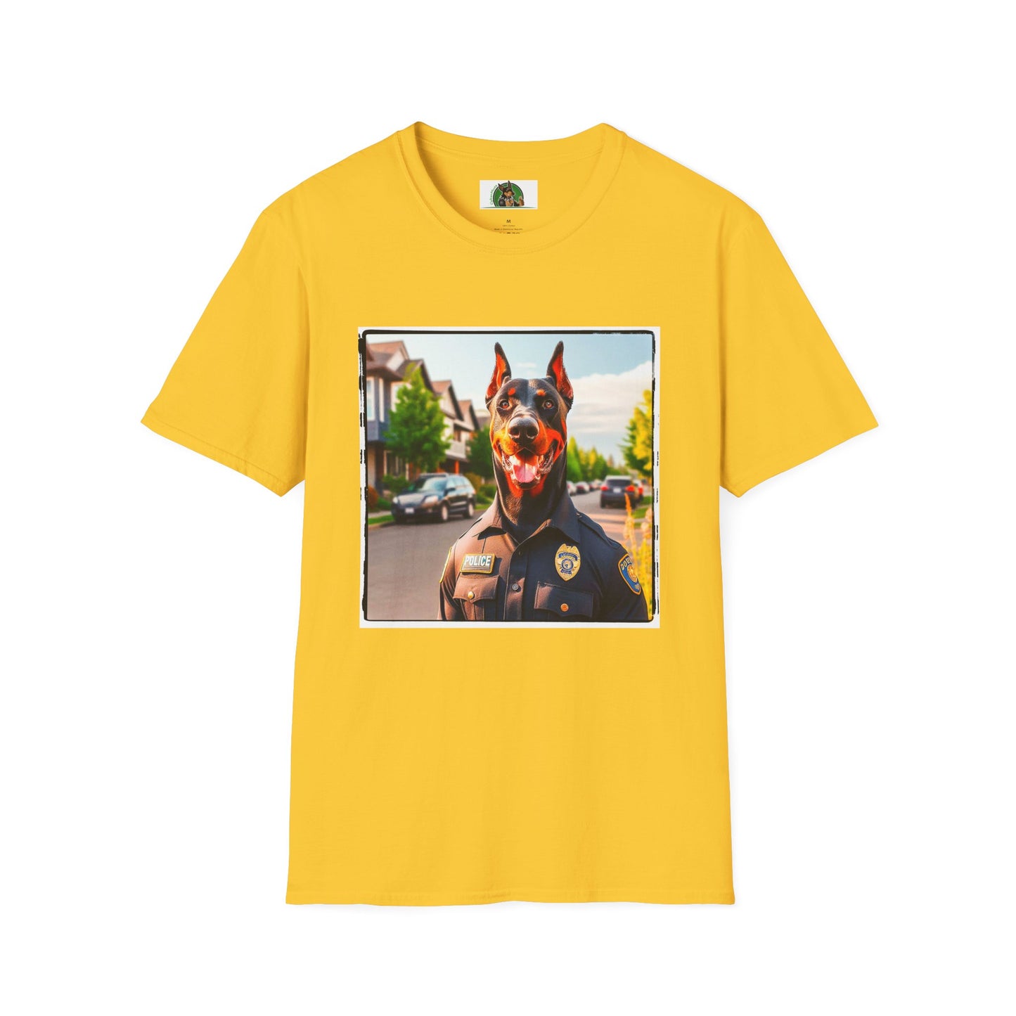 Doberman T-Shirt Printify S Daisy 