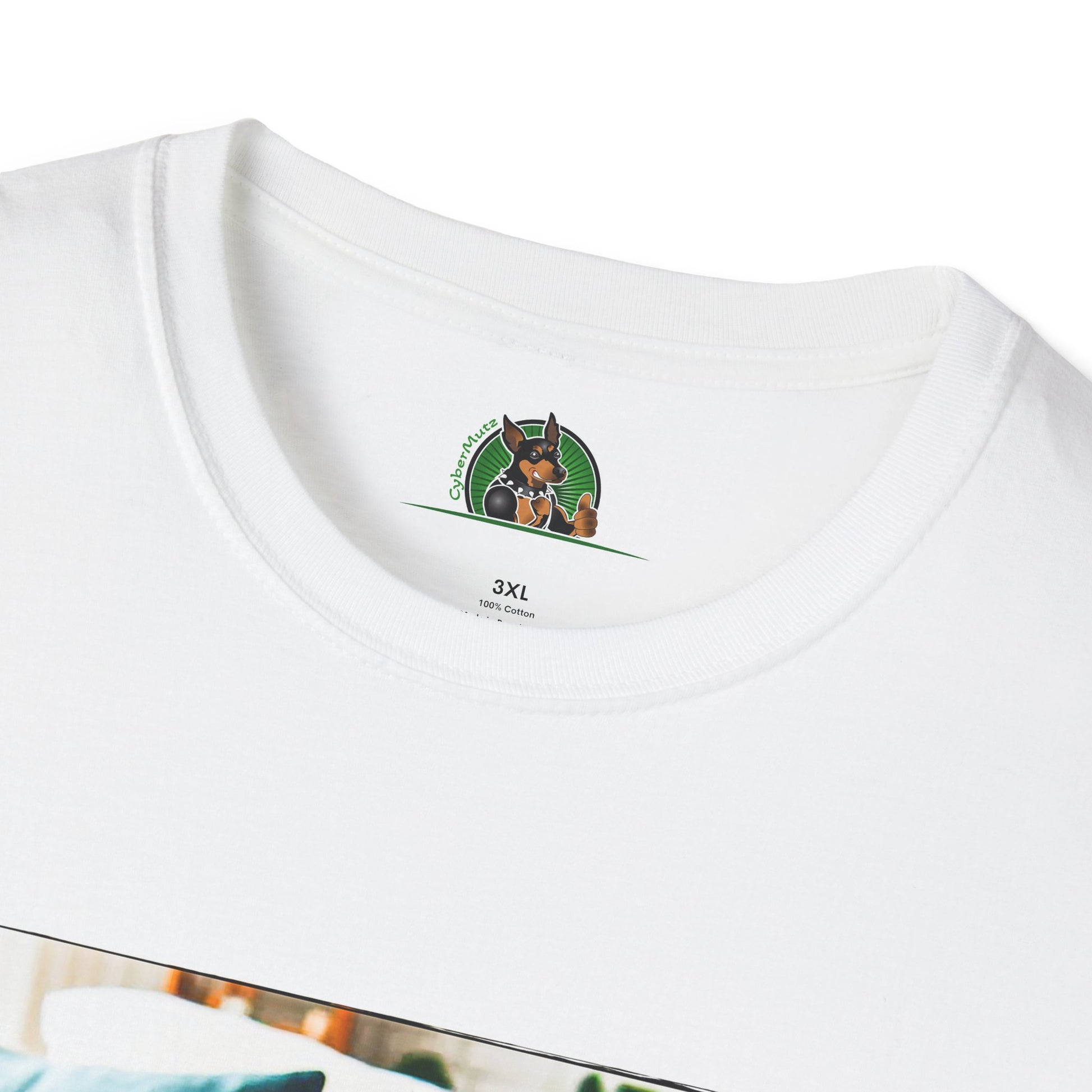 Basset Hound Sleeping In Comfy Blanket T-Shirt Printify