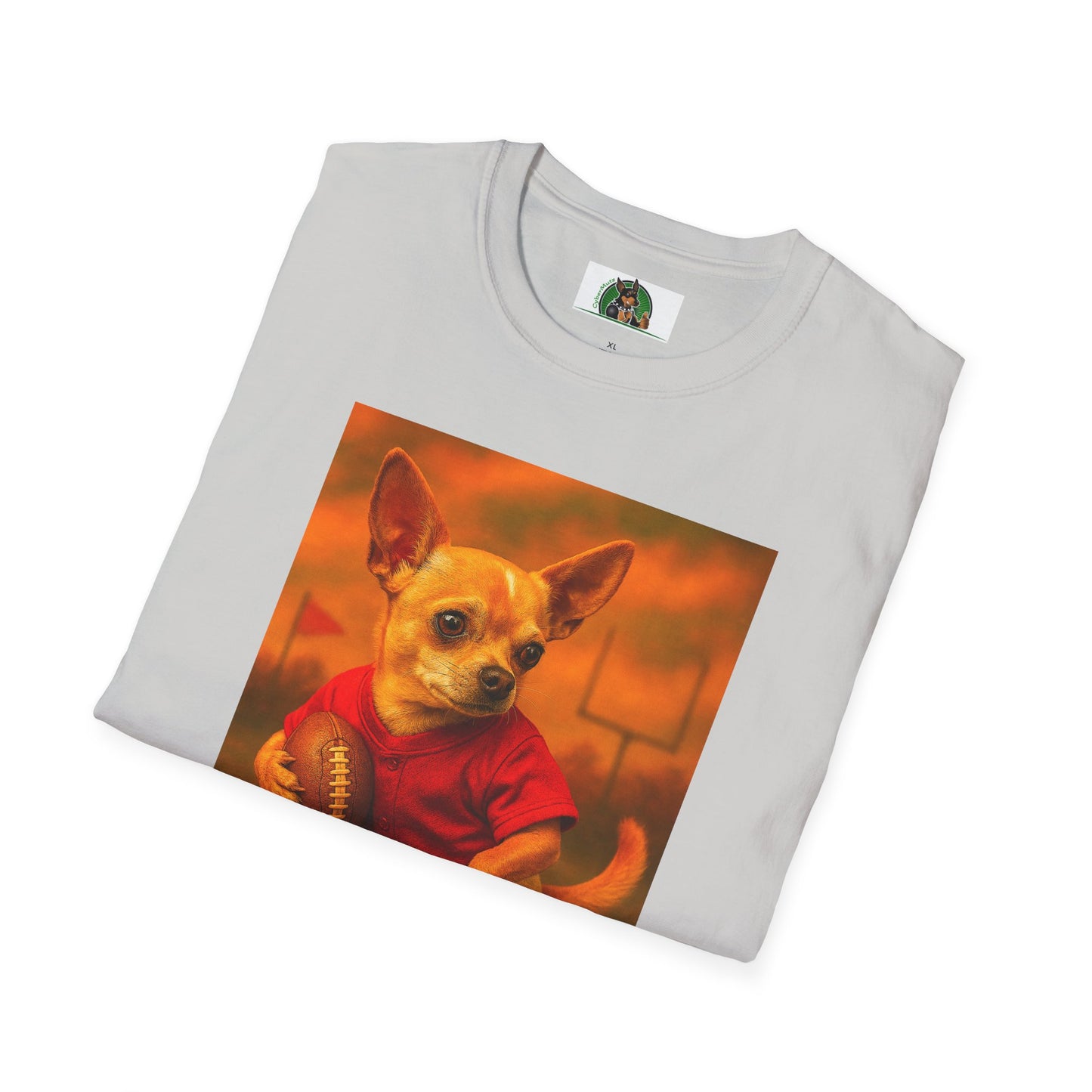 Chihuahua Football T-Shirt Sports