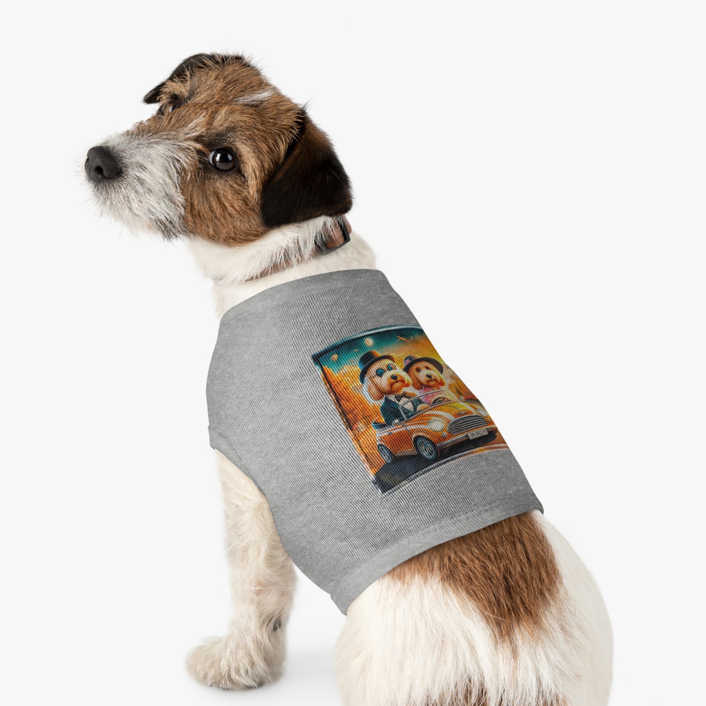 Wacky Pet Tank Golden Doodle Pets Printify