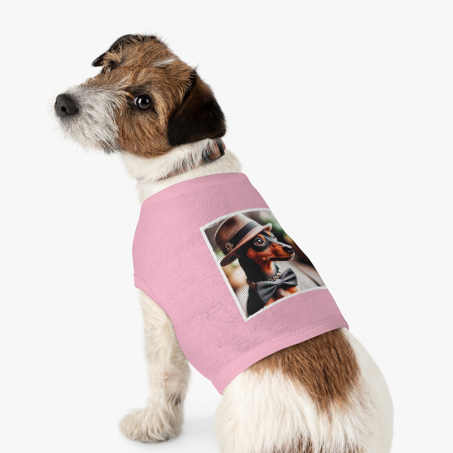 Dog Tank Top - Min Pin Tank Tops Pets Printify   