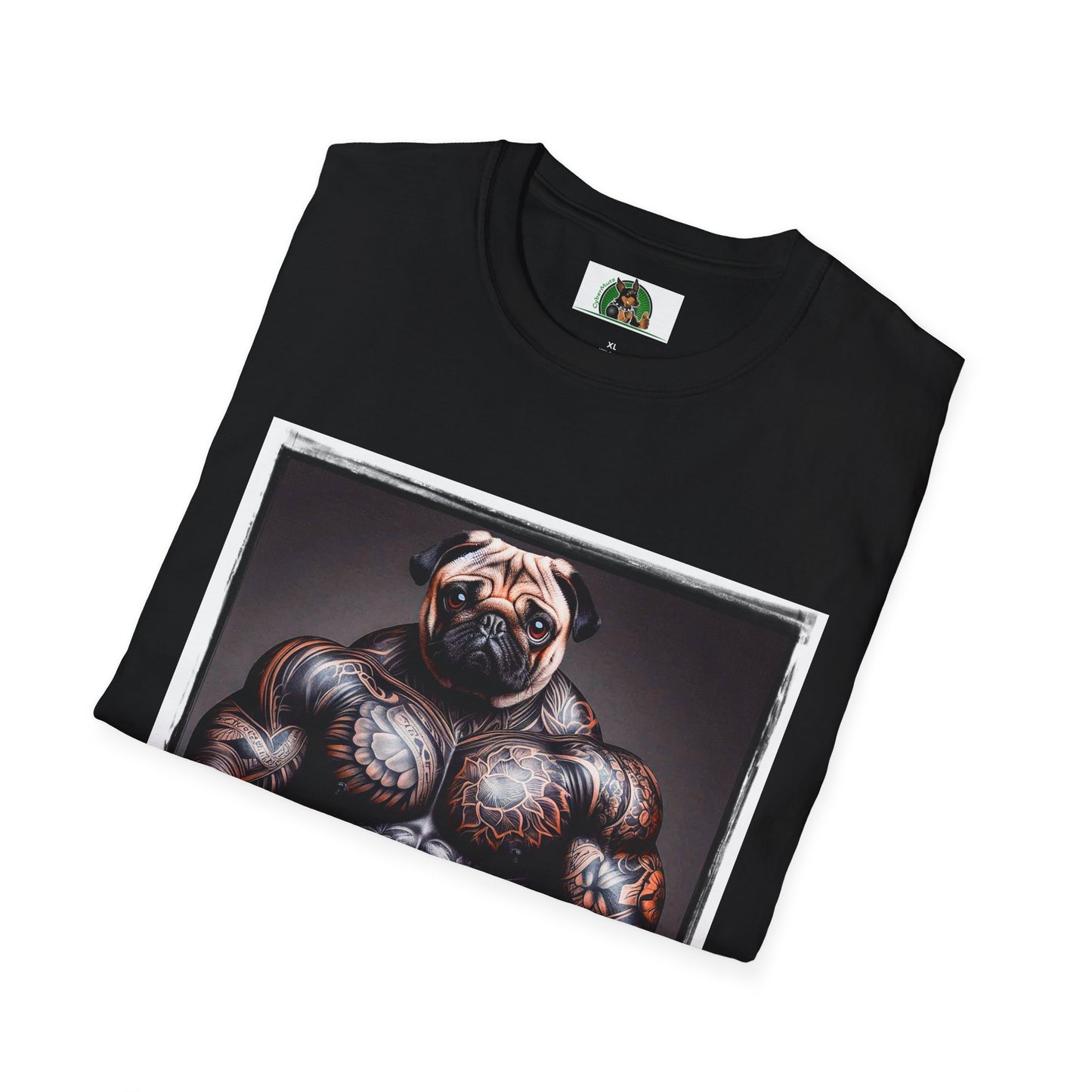 Pugs T-Shirt Printify   