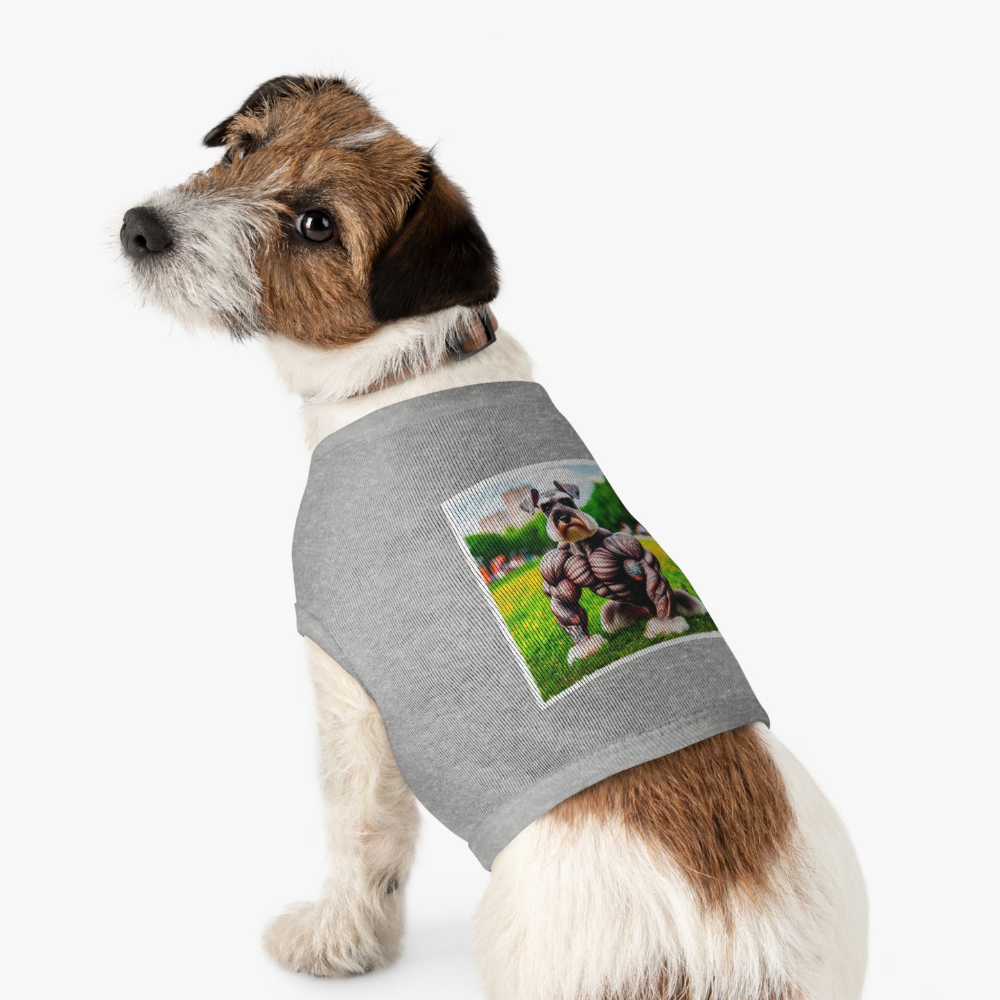 Pet Tank Top Miniature Schnauzer Pets Printify   