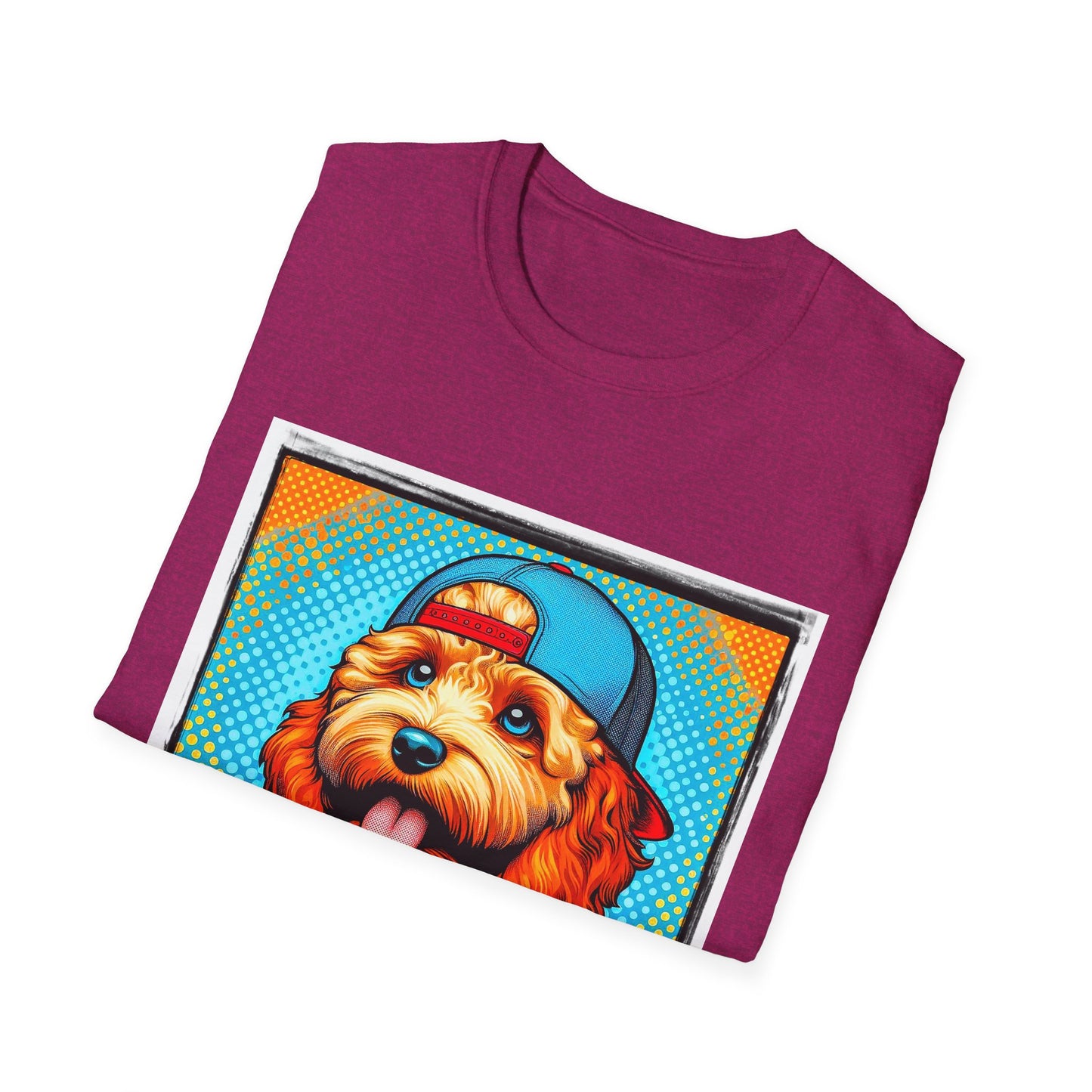CockerPoo happy smiling t shirt