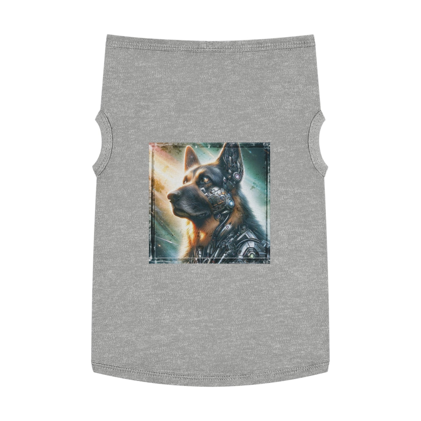 Pet Tank Top German Shepherd Pets Printify XL Heather 