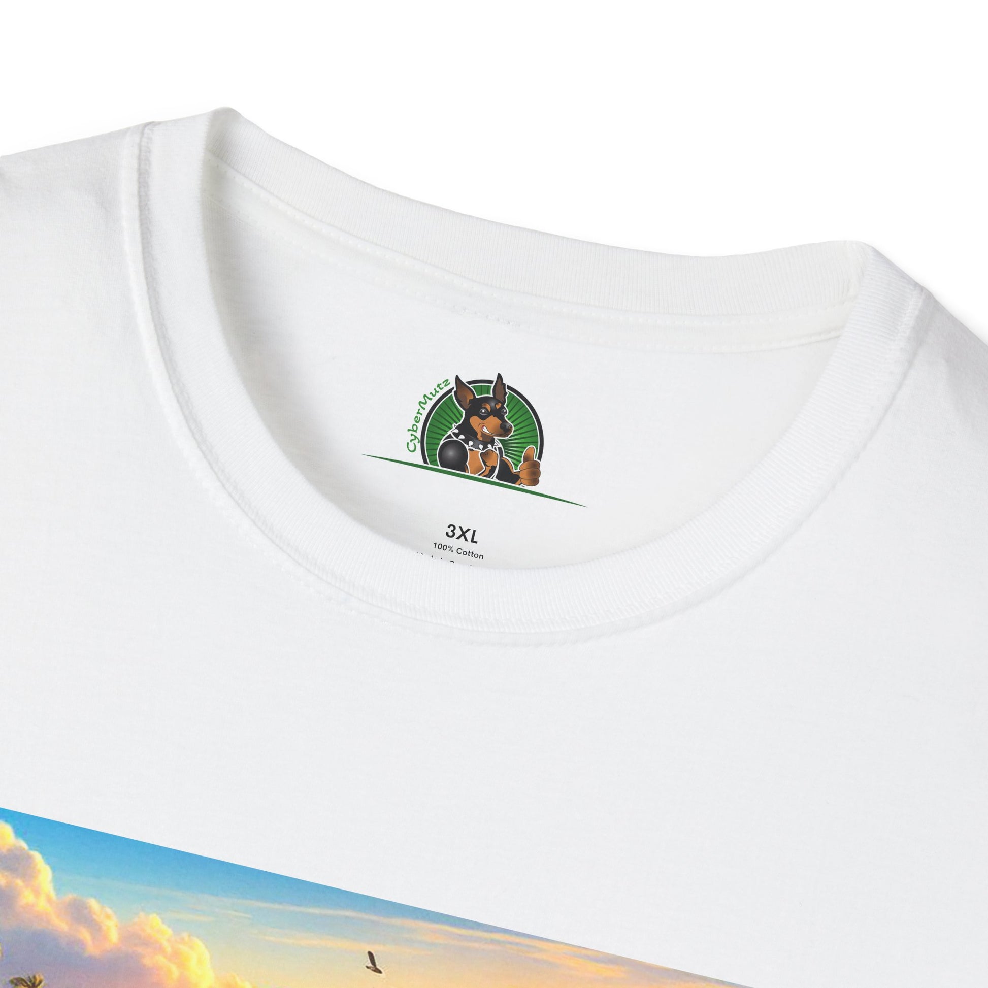 Jack Russell Boogie Boarding T-Shirt Printify