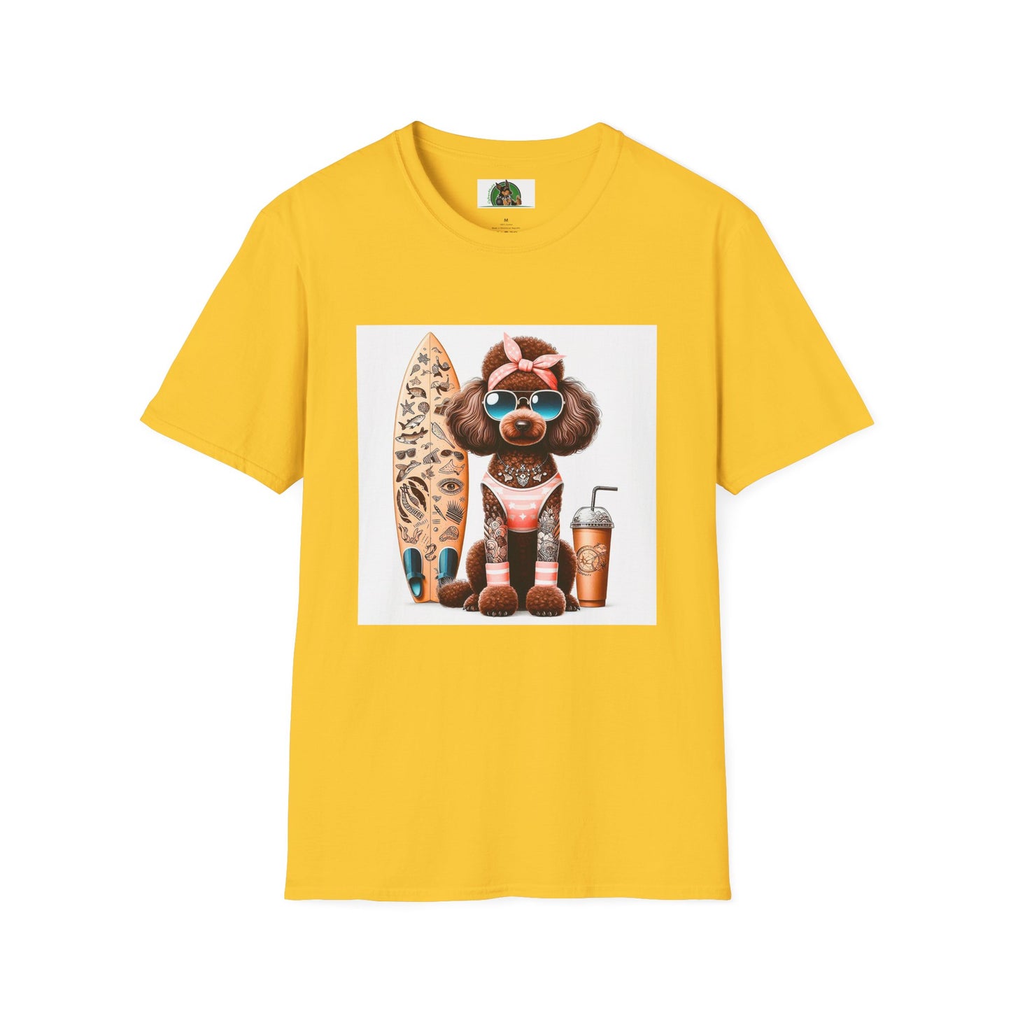 Poodle T-Shirt Printify S Daisy