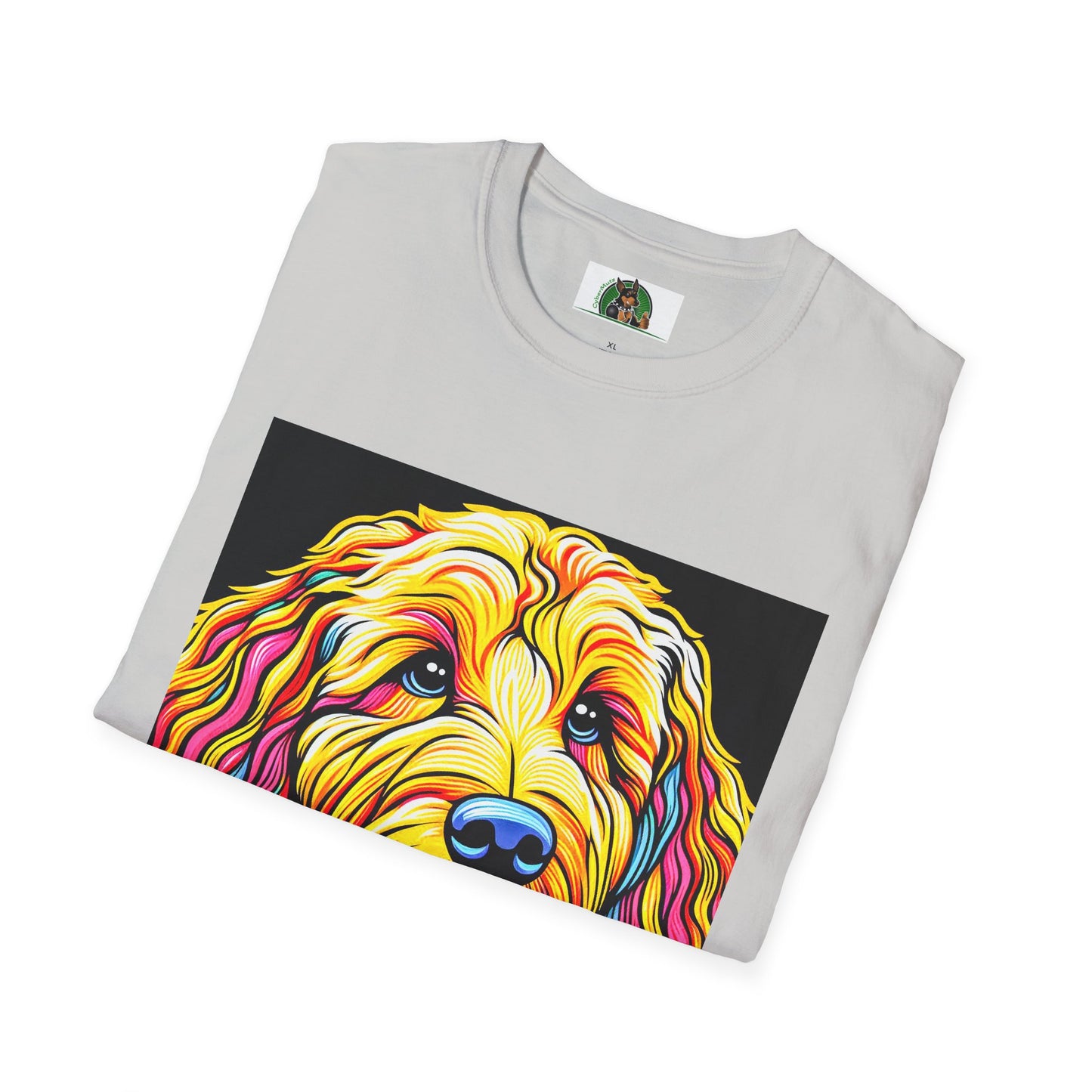 Golden Doodle pretty colors t shirt