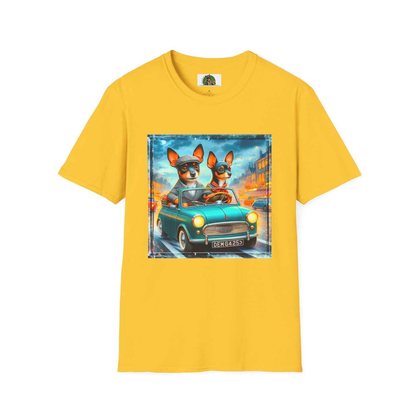 Wacky Rat Terrier T-Shirt T-Shirt Printify S Daisy 