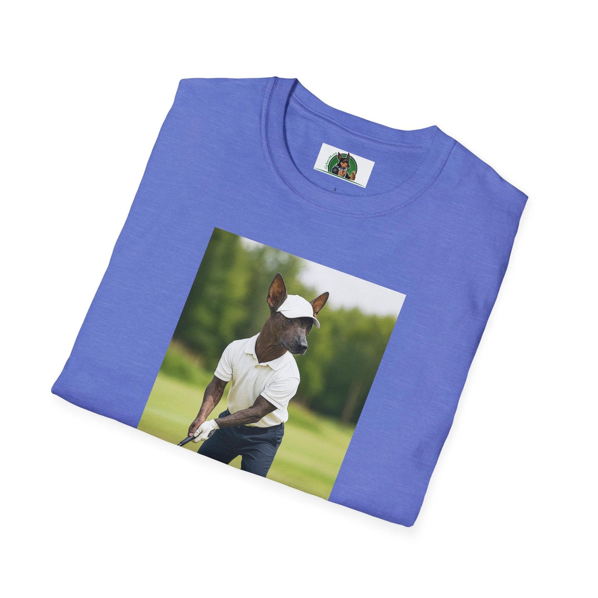 Mexican Hairless Dog Golf Tee — Dog Lover Sports T-Shirt by Printify