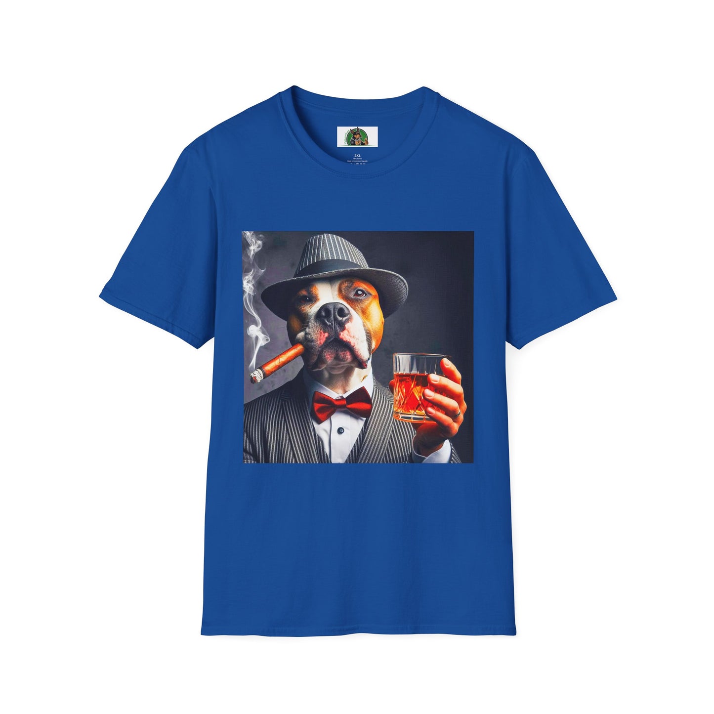 Pit Bull T-Shirt Printify XS Royal