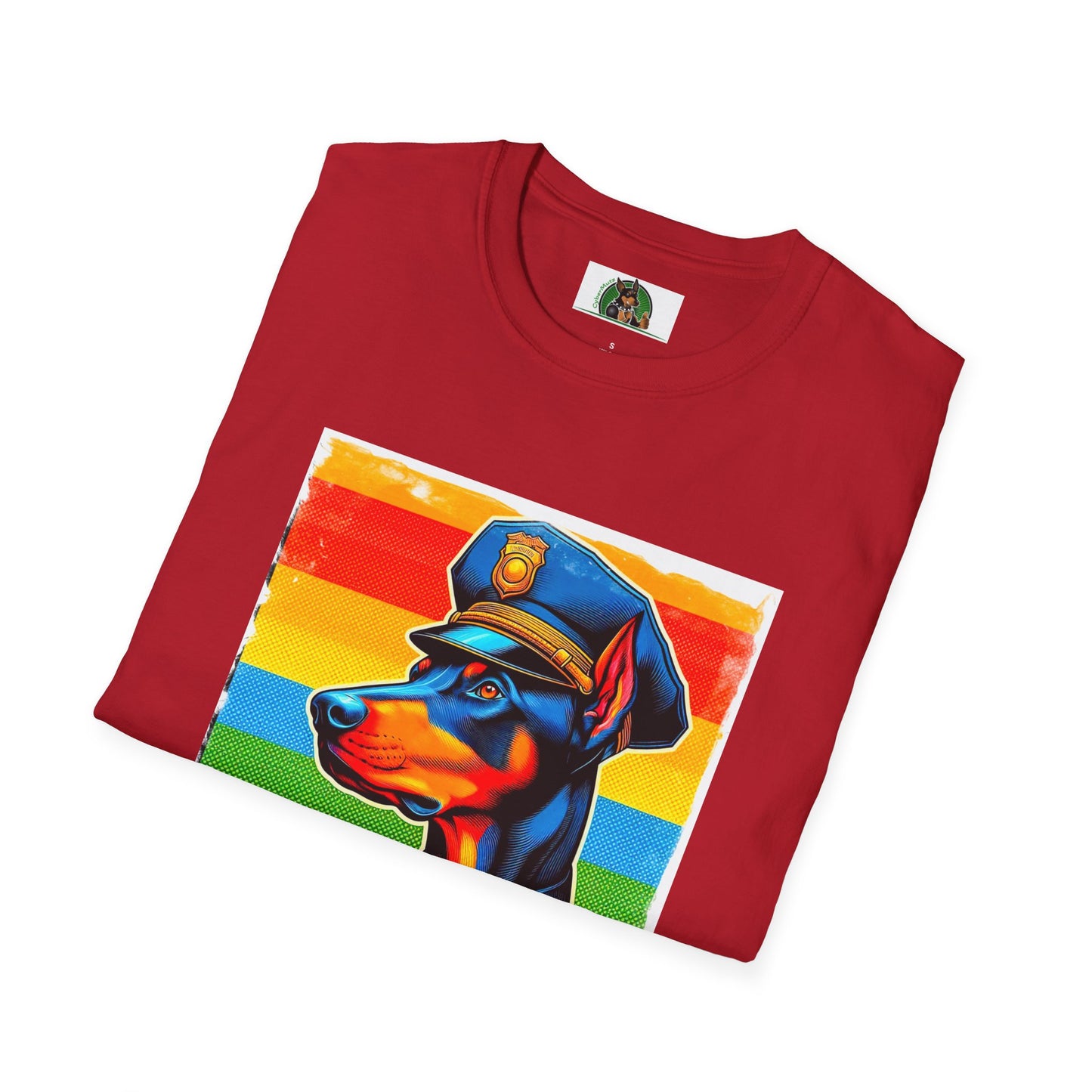 Doberman T-Shirt Printify   