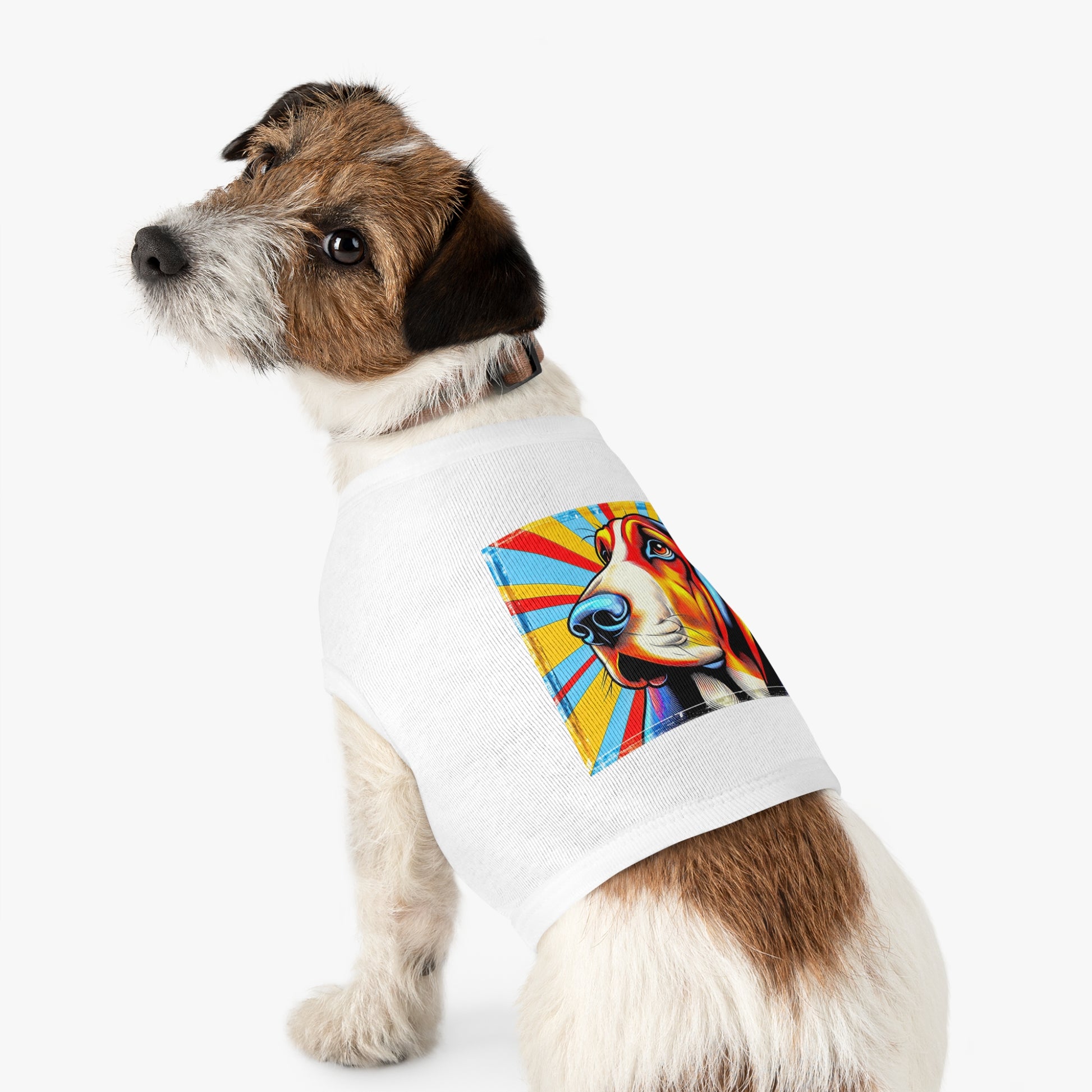 Pet Tank Top Basset Hound Pets Printify