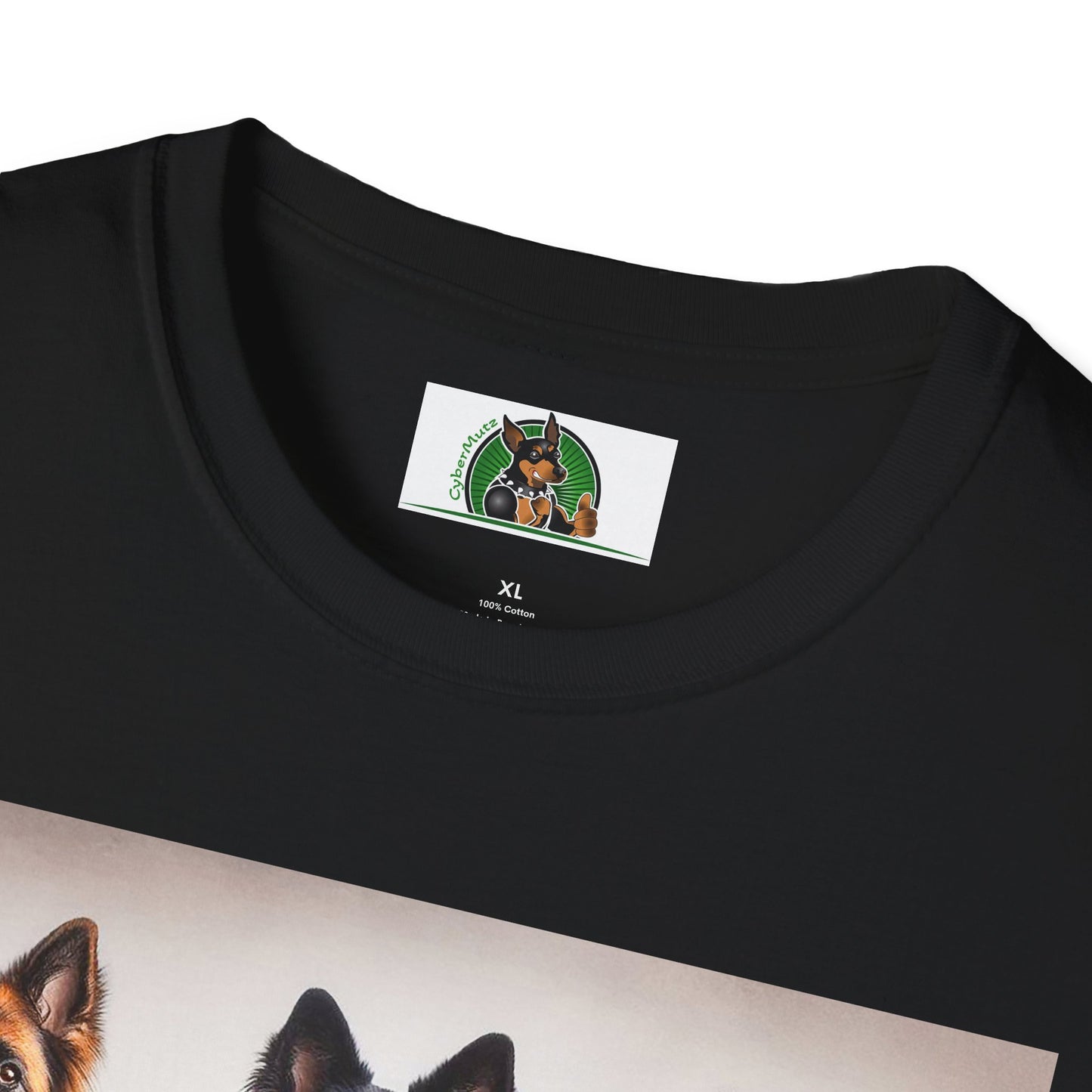 German Shepherd pretty ballerinas shirt T-Shirt Printify