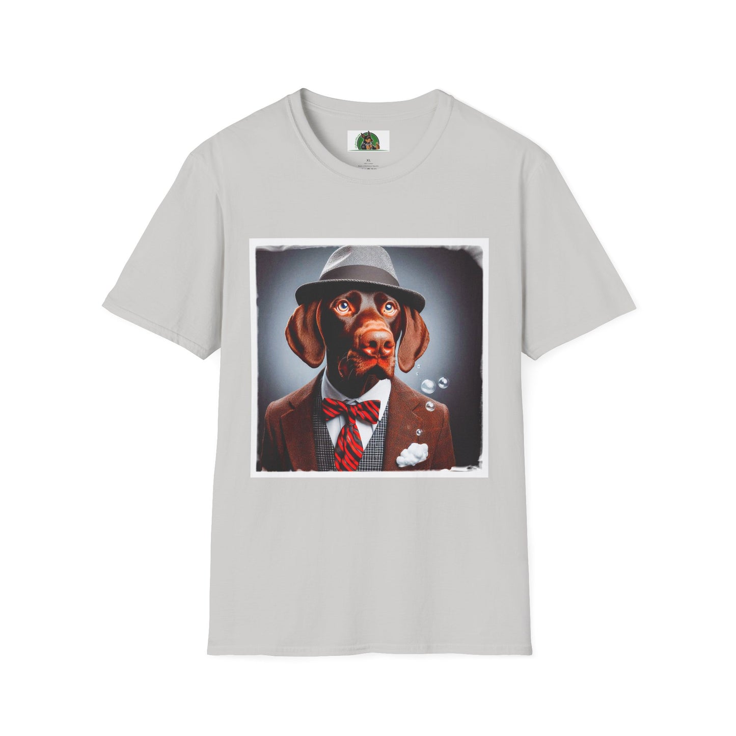 German Shorthaired Pointer T-Shirt Printify S Ice Grey 