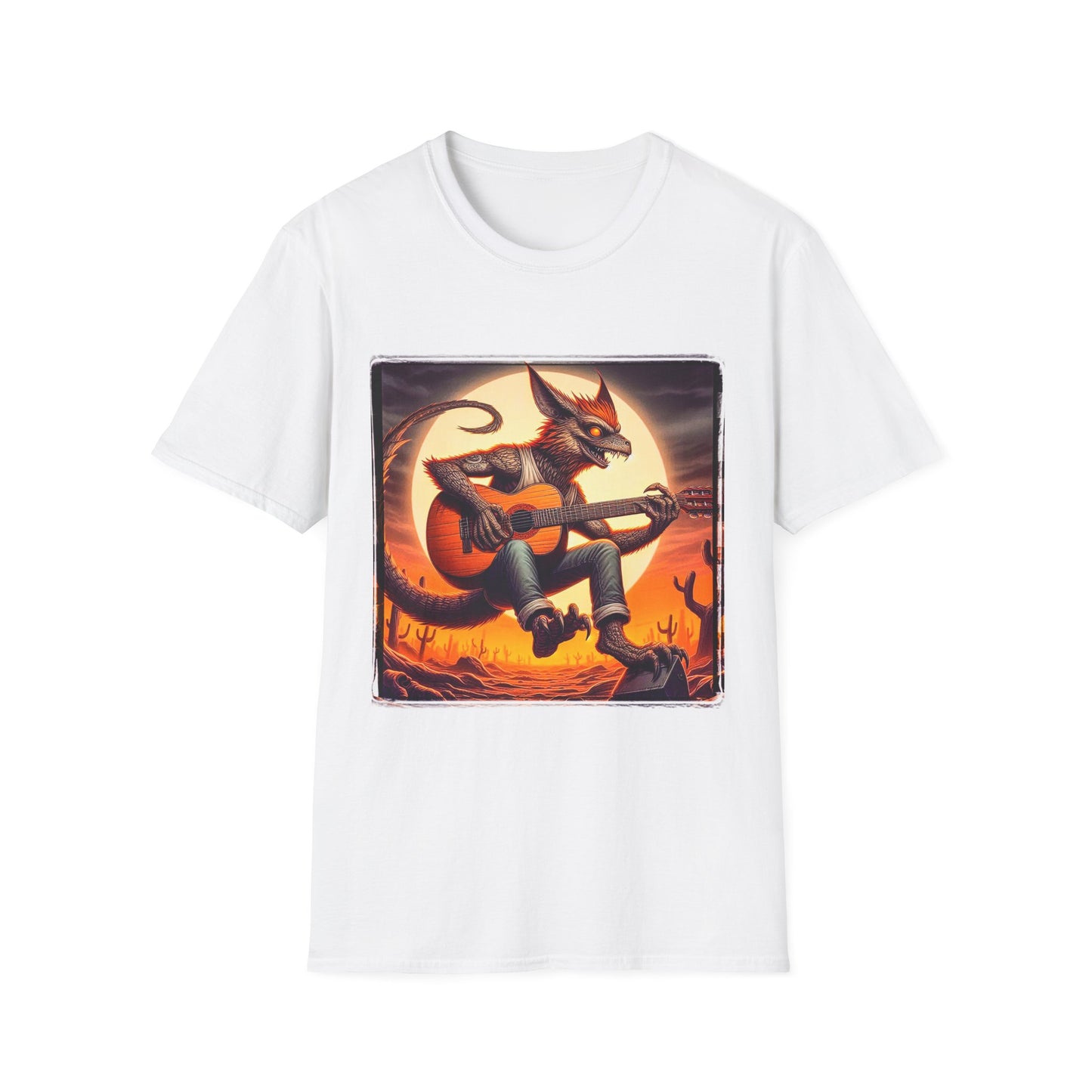 Chupacabra T-Shirt Printify S White 