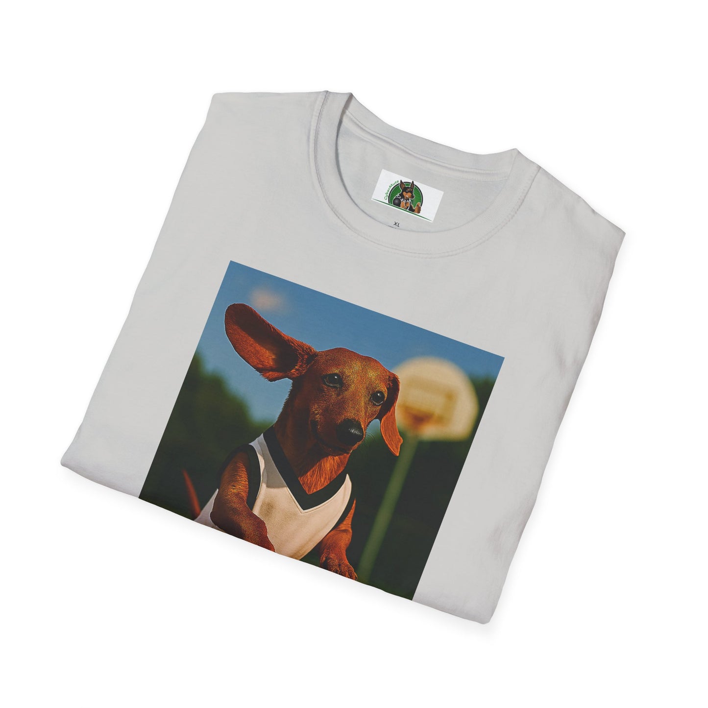 Sports Dachshund Basketball T-Shirt