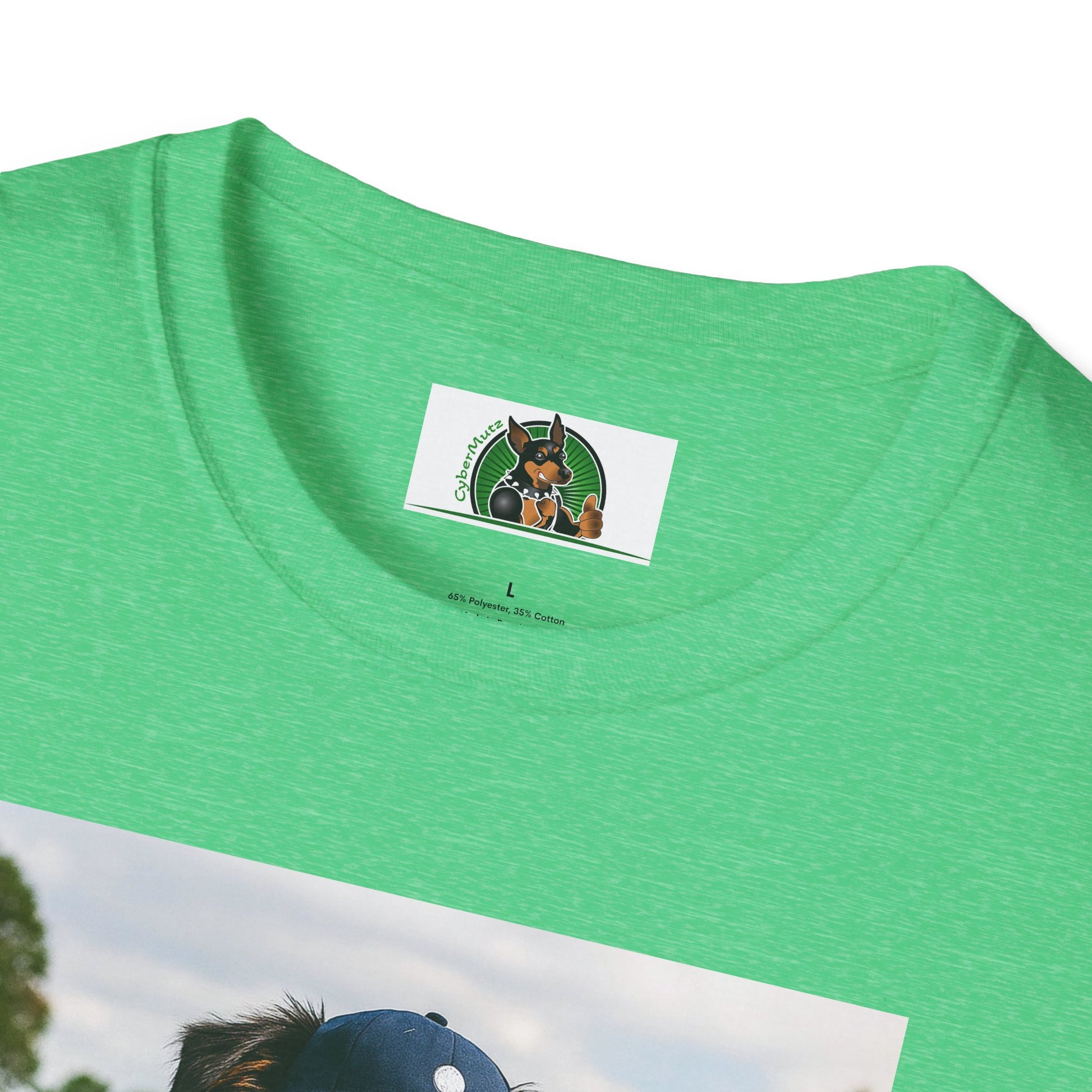 Sports Golf Australian Shepherd T-Shirt T-Shirt Printify