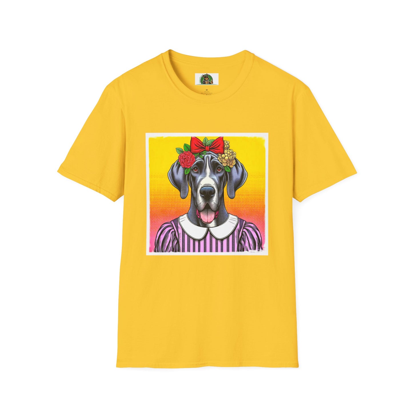 Great Dane T-Shirt Printify S Daisy 