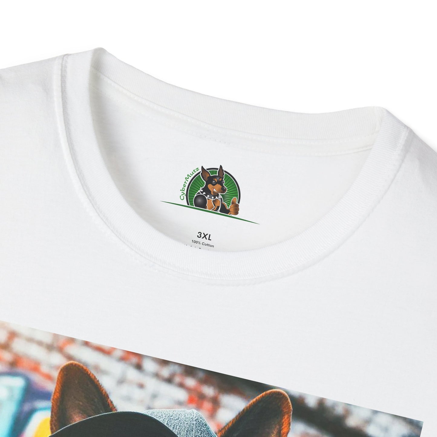 German Shepherd gangster shirt T-Shirt Printify