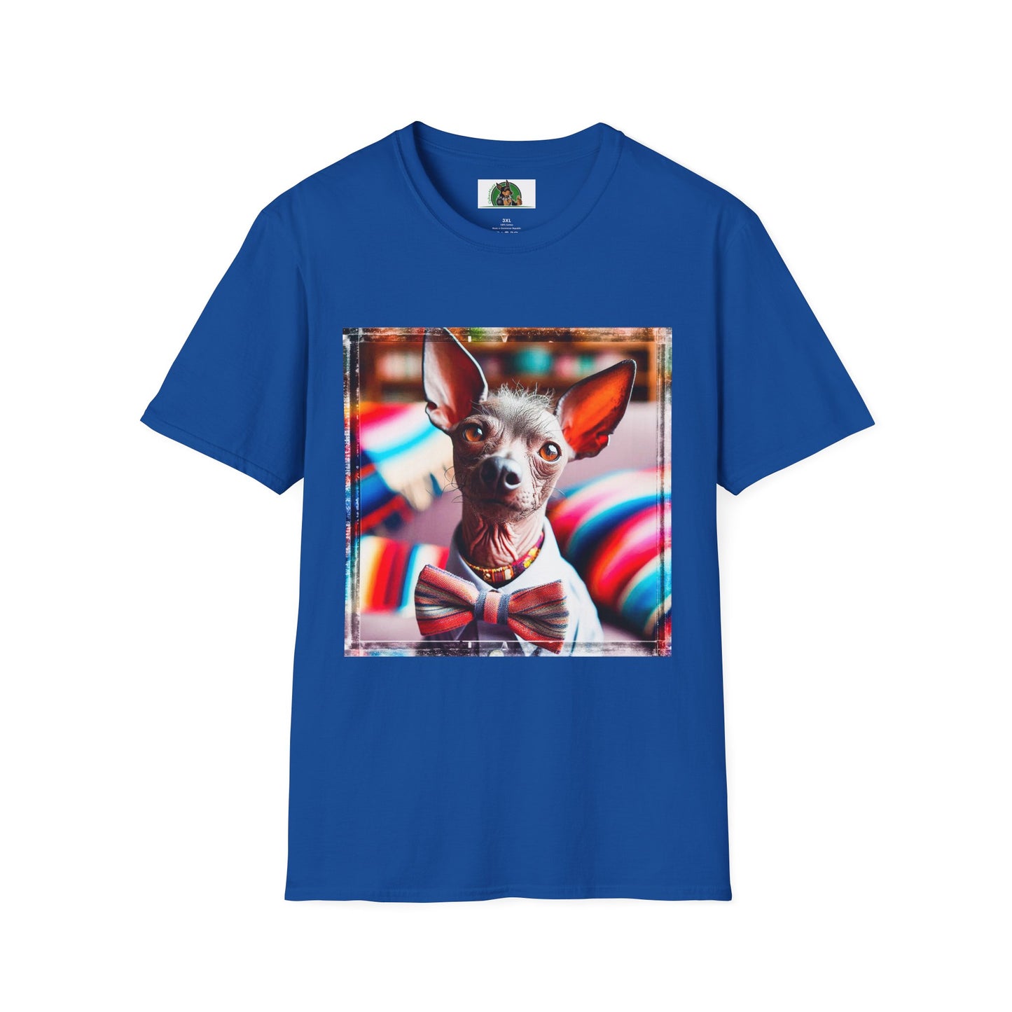 Mexican Hairless Dog T-Shirt Printify XS Royal 