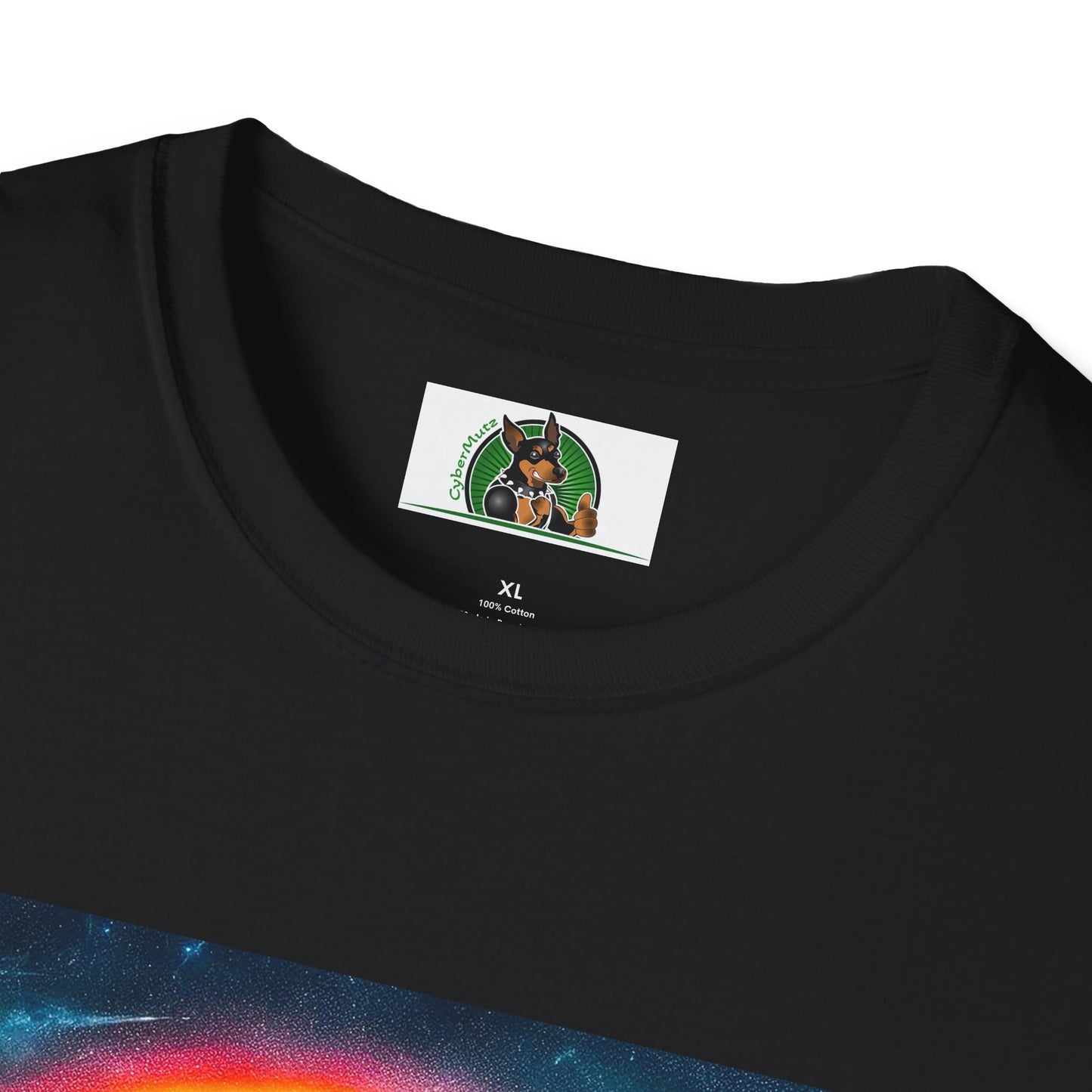 Jack Russell Moonlit Rainbow Bridge T-Shirt Printify