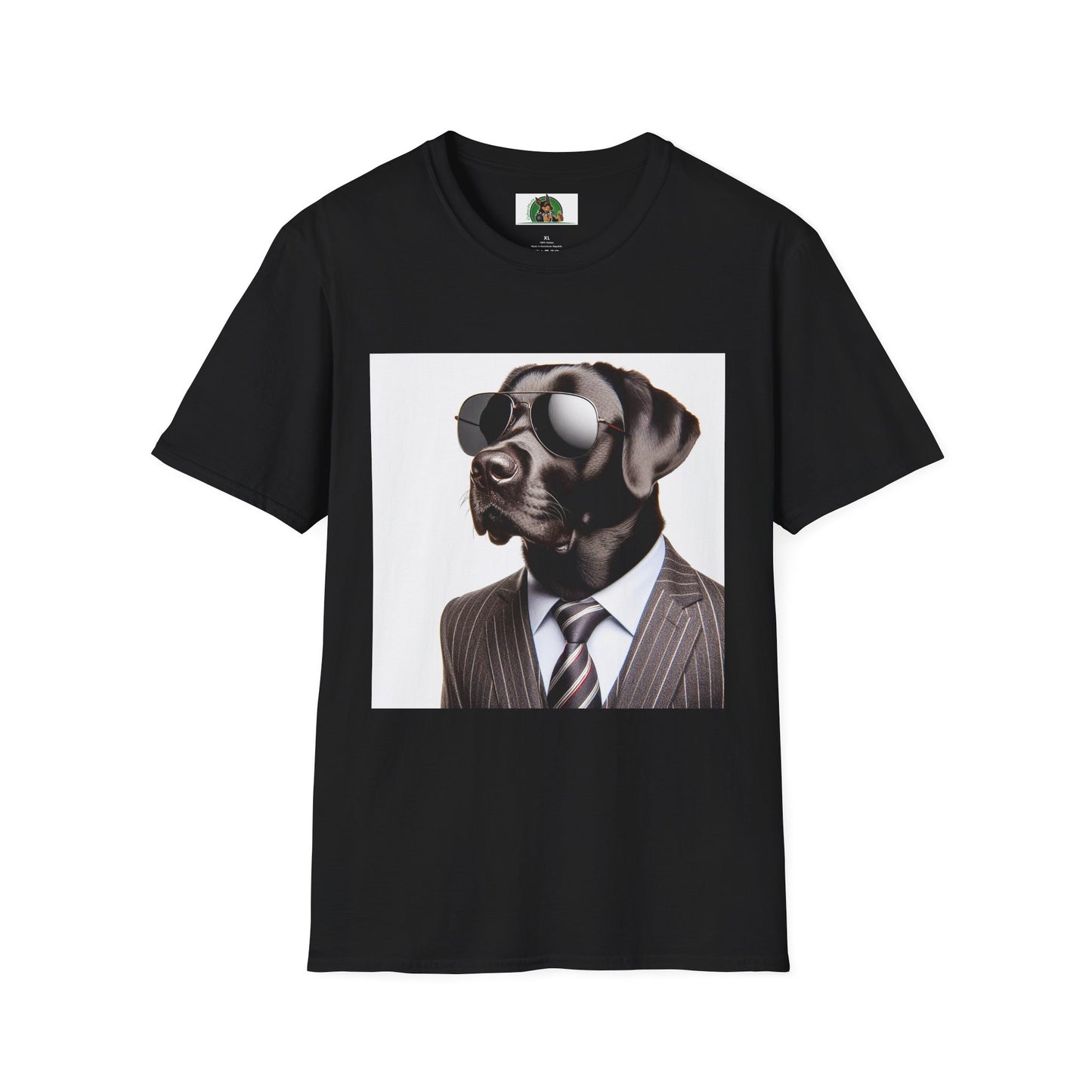 Labrador Retriever T-Shirt Printify XS Black 