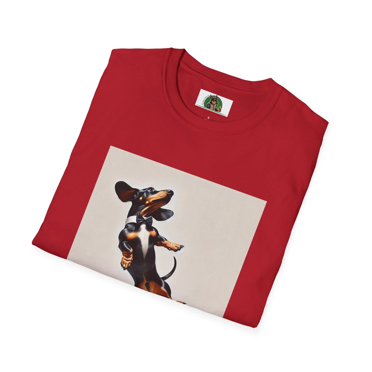 Dachshund Dancing Dog T-Shirt - Fun and Playful Unisex Tee