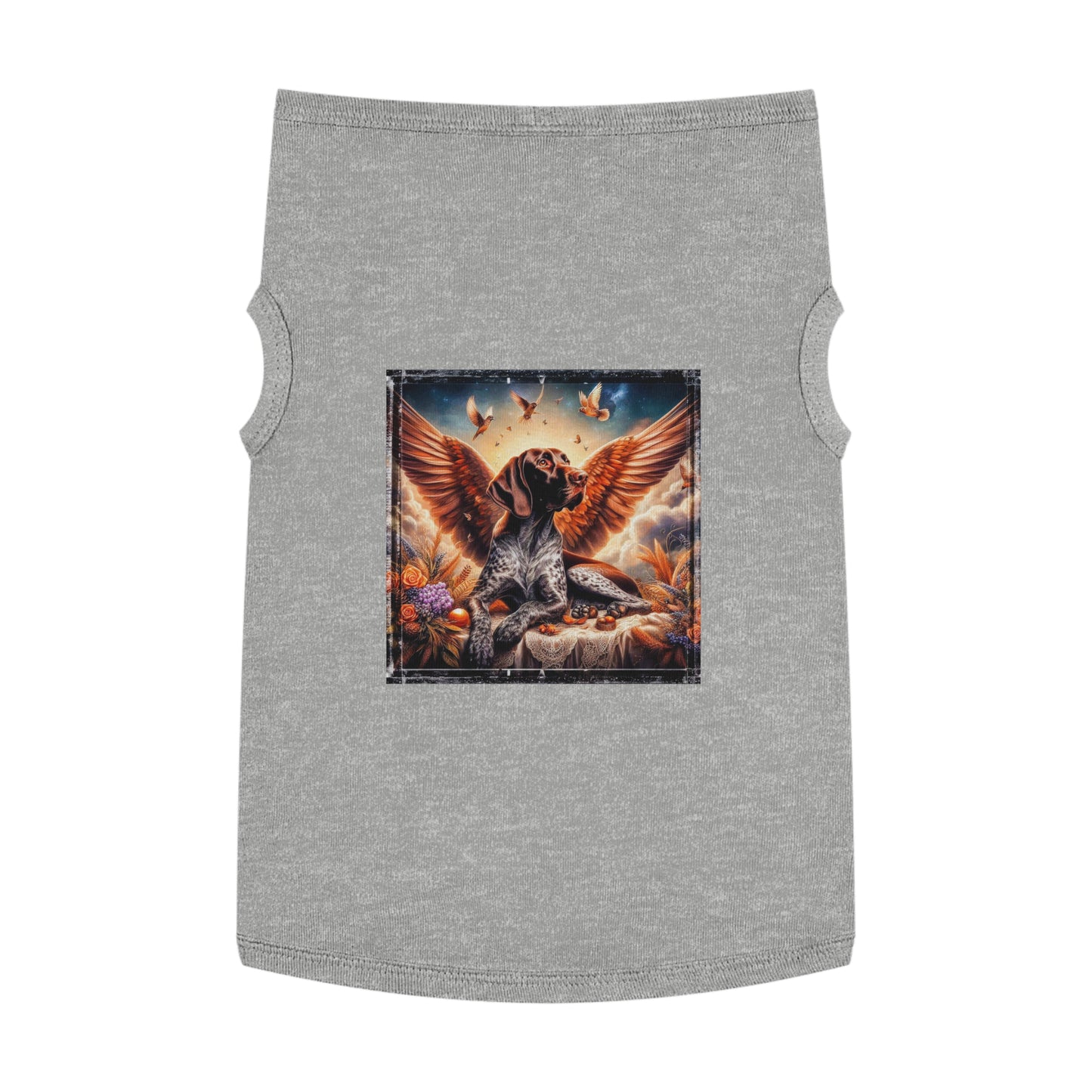 Pet Tank Top German Shorthaired Pointer Pets Printify XL Heather 