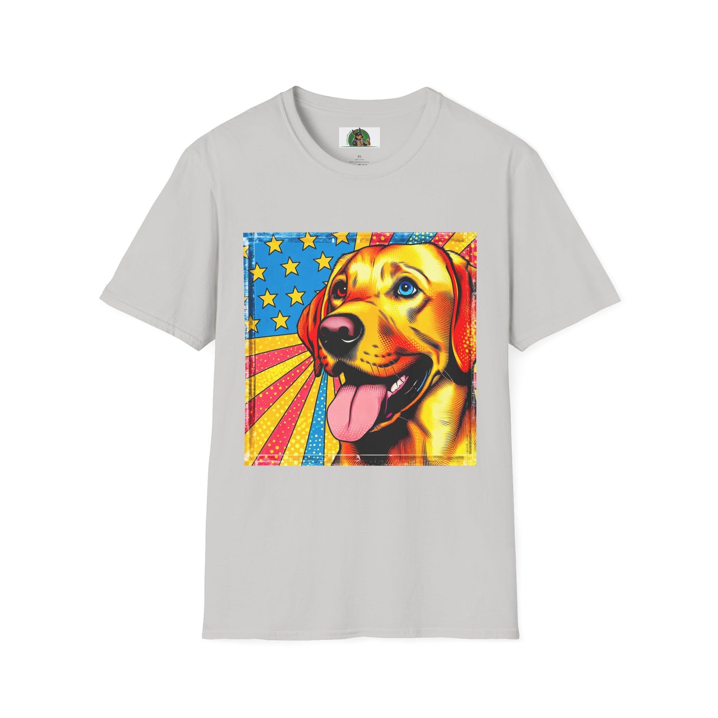 Labrador Retriever T-Shirt Printify S Ice Grey 