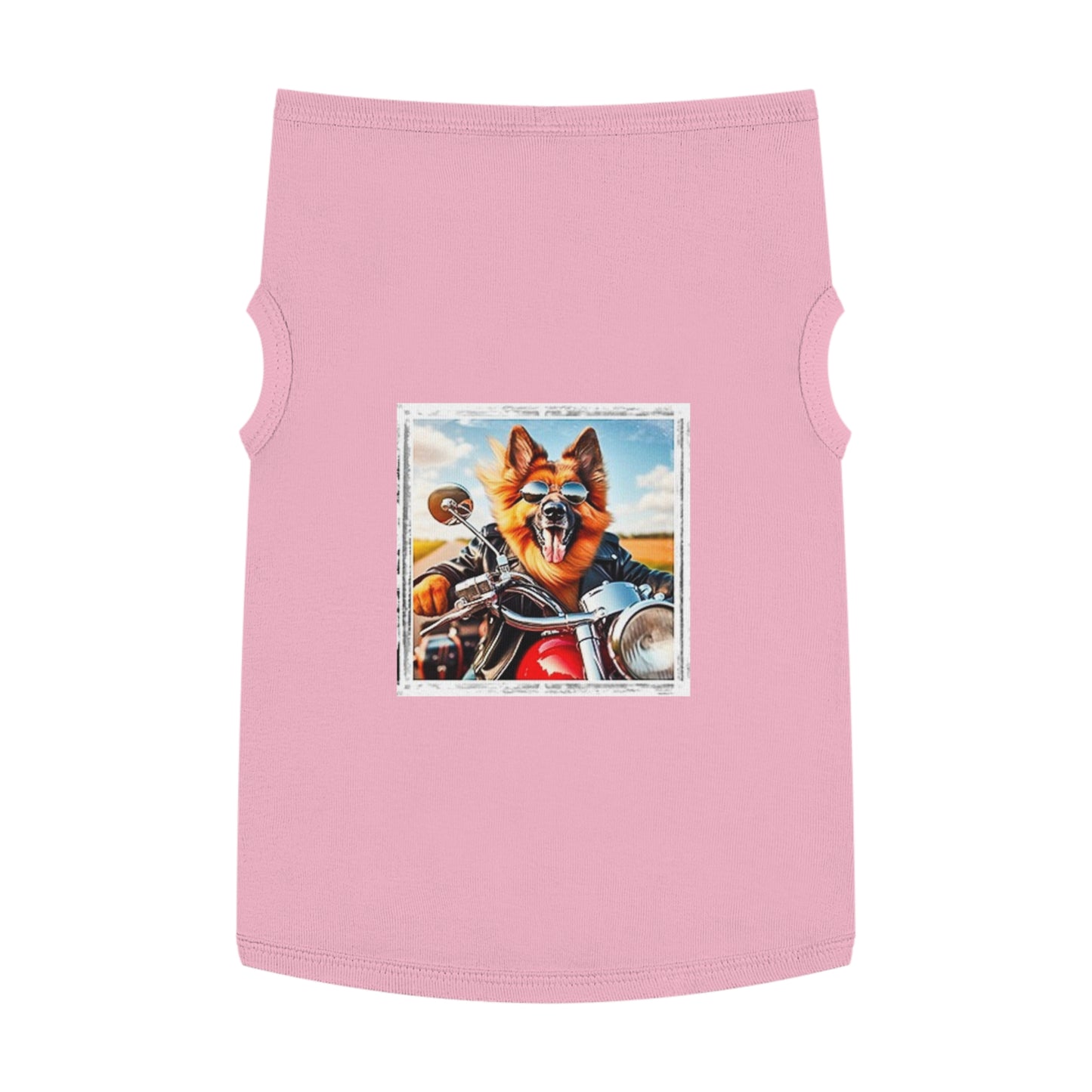 Pet Tank Top German Shepherd Pets Printify XL Pink 