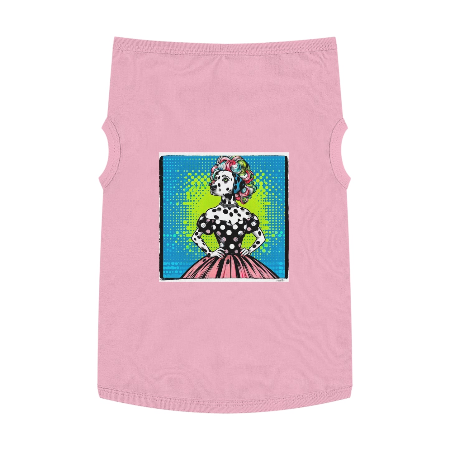 Pet Tank Top Dalmatian Pets Printify XL Pink 