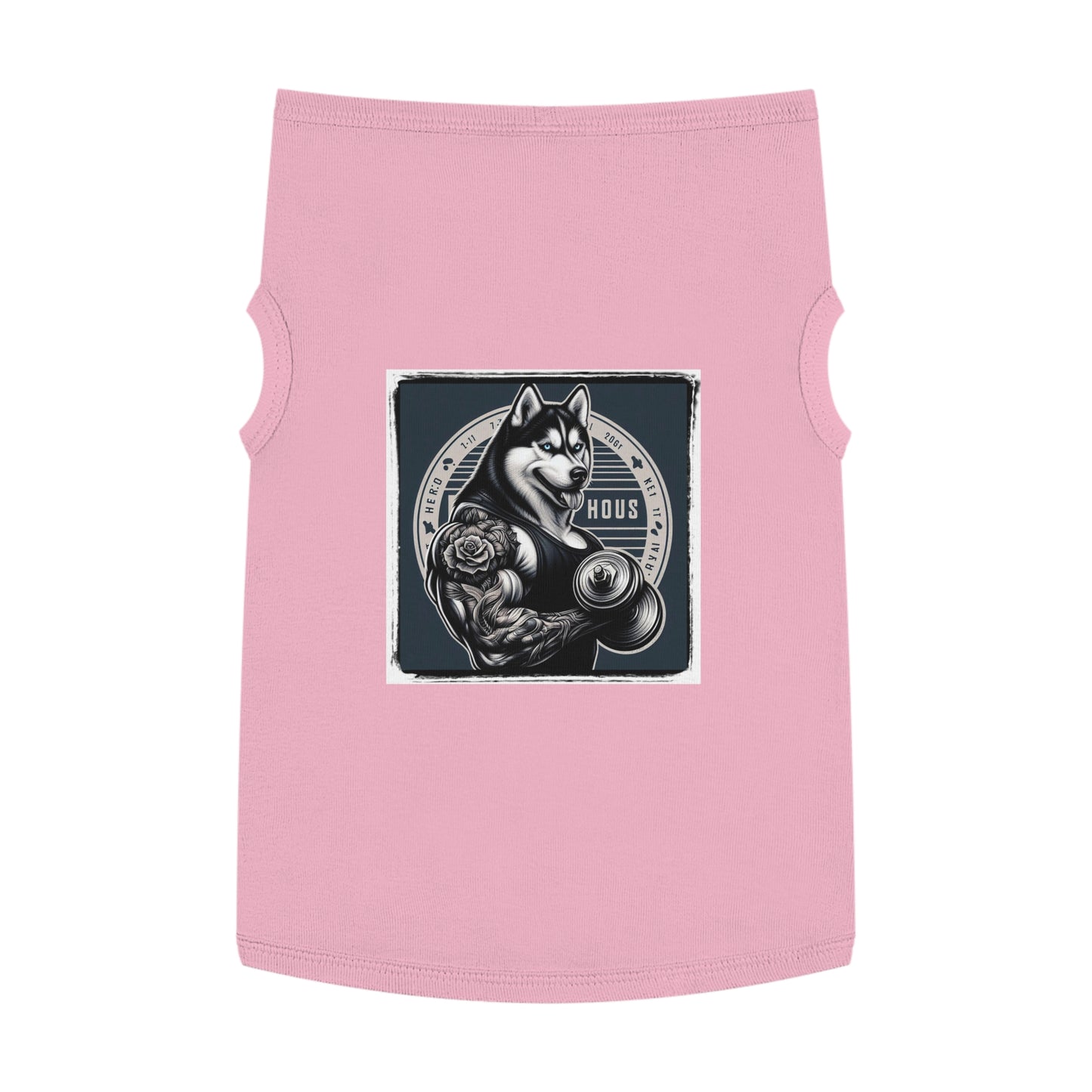 Pet Tank Top Husky Pets Printify XL Pink 