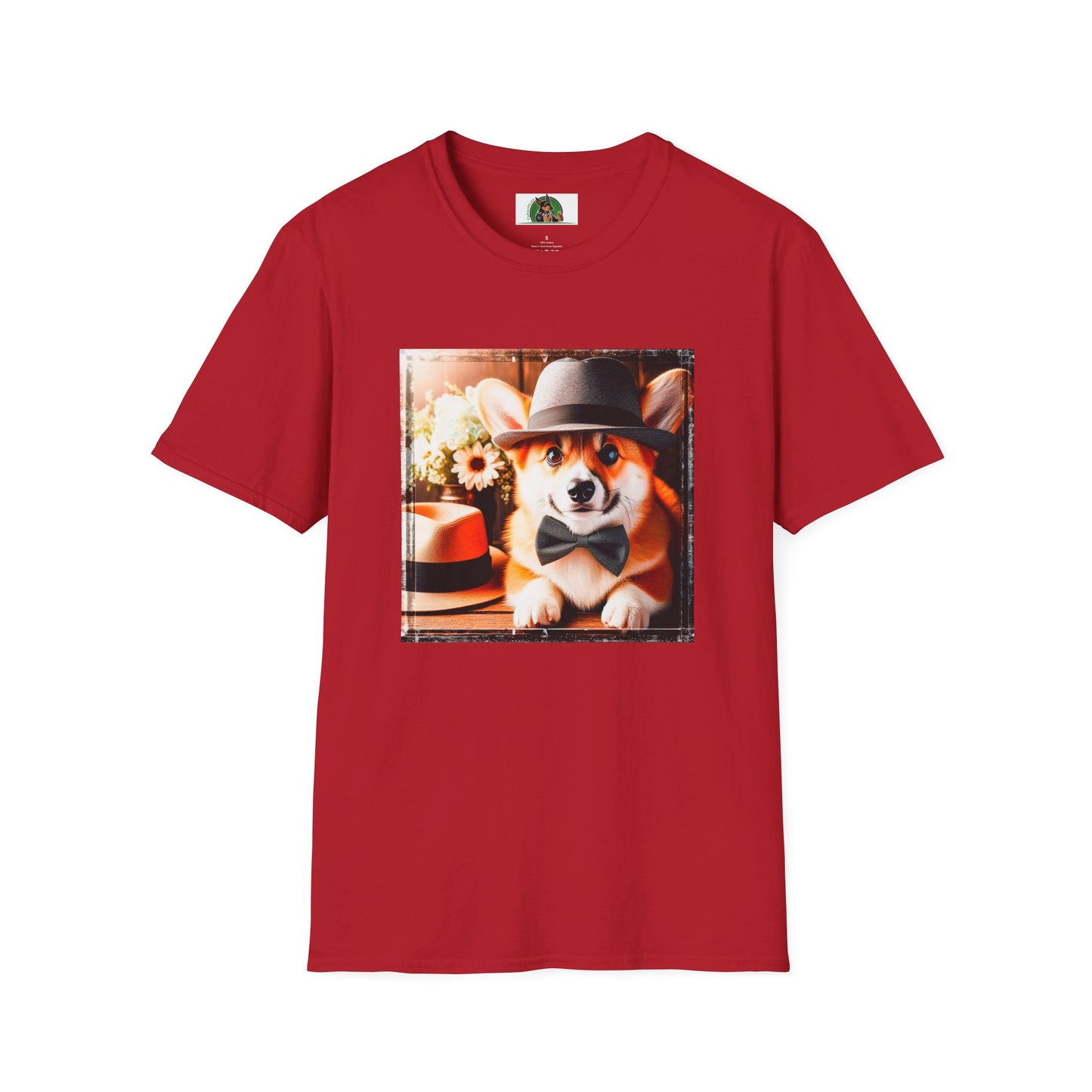 Pembroke Welsh Corgi T-Shirt Printify S Cherry Red 